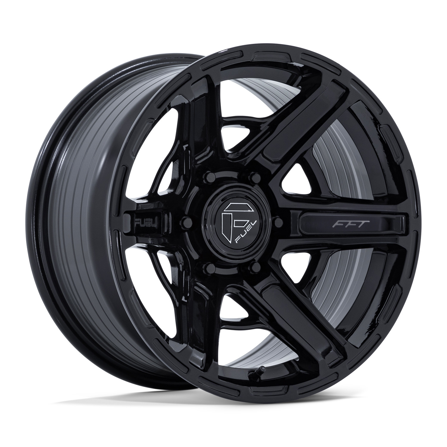 Fuel Offroad Wheels Gambit FC892 Gloss Black 17x9 -12mm Offset 6x135
