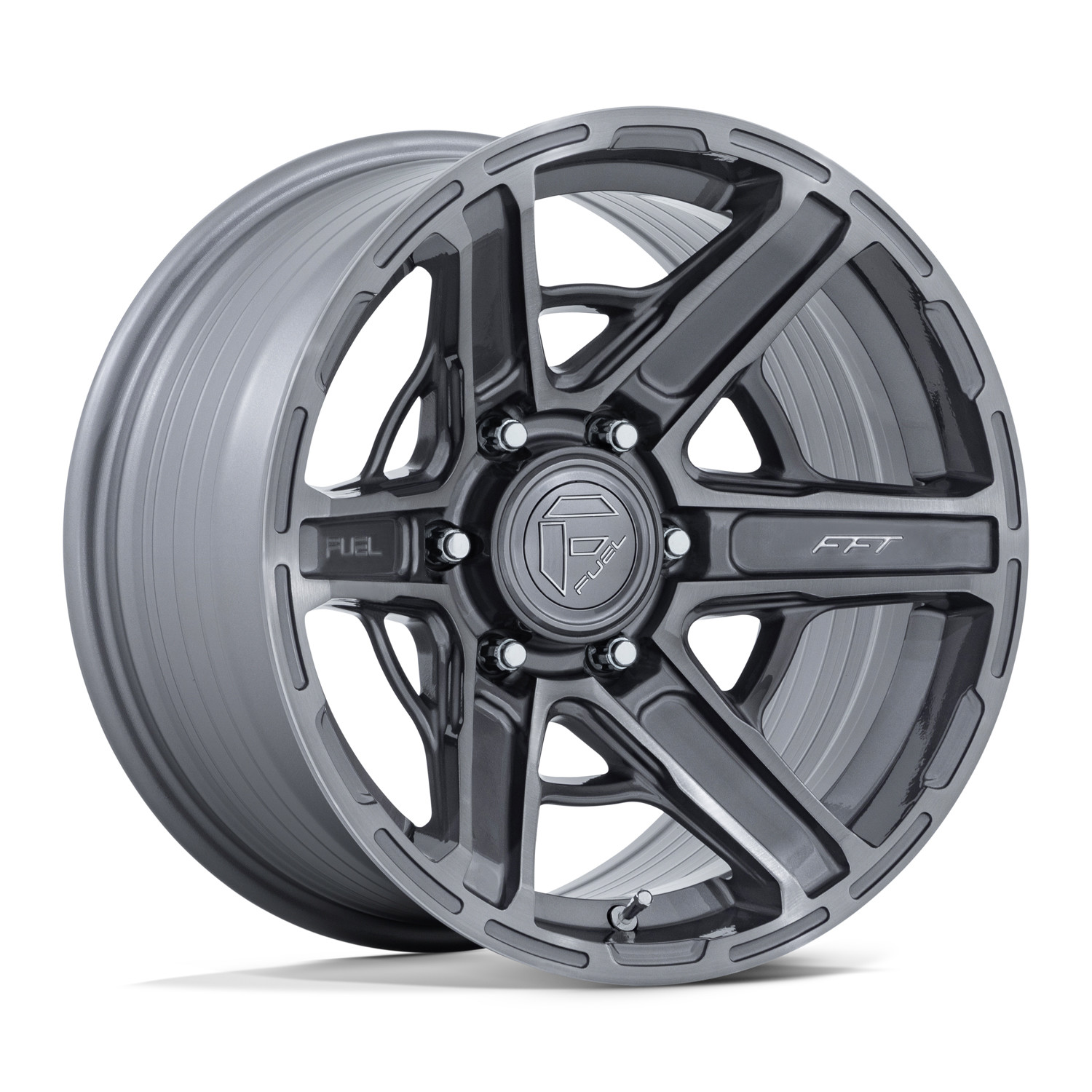 Fuel Offroad Wheels Gambit FC892 Platinum 17x9 1mm Offset 6x135