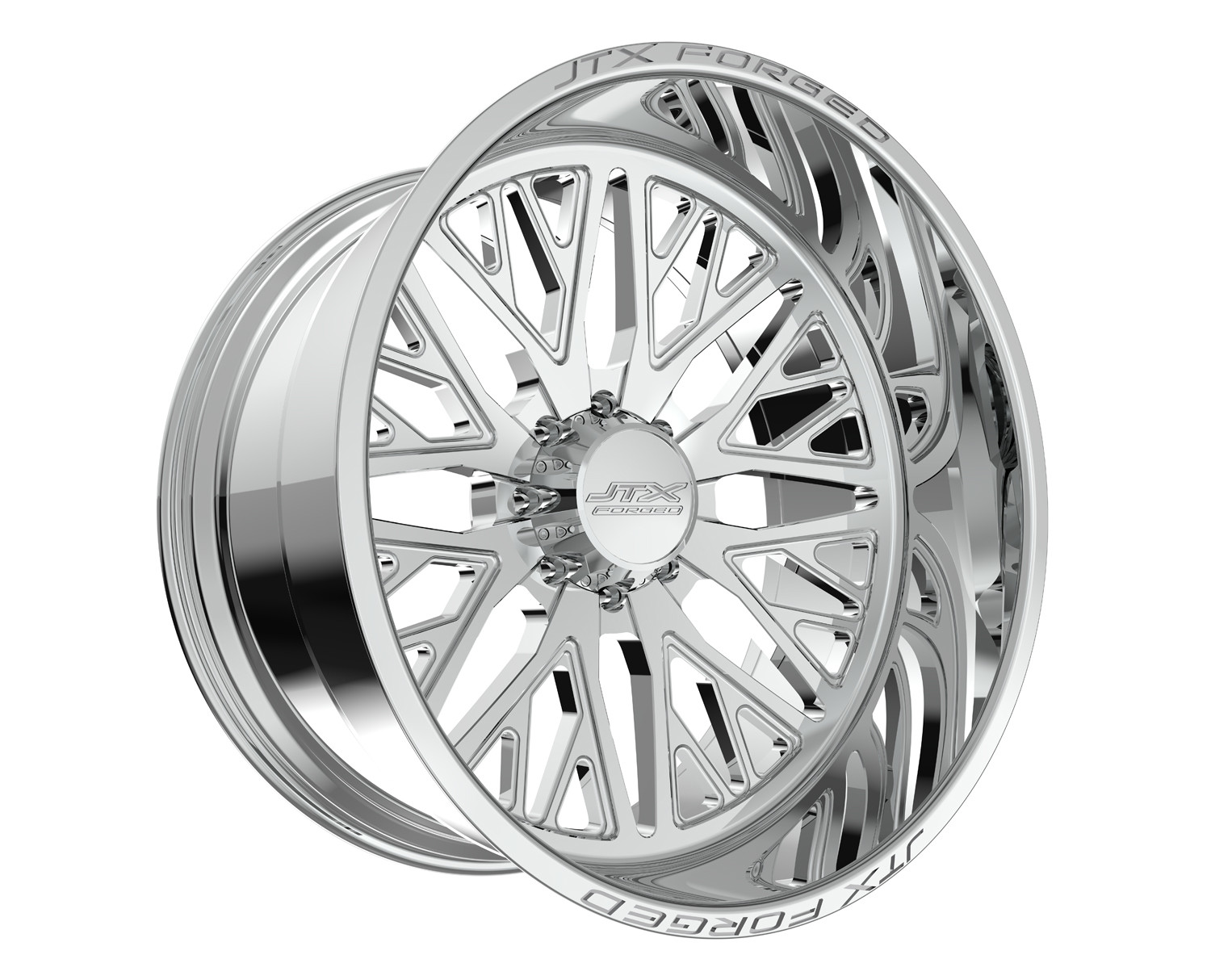 JTX Forged Concave Wheels Archetype Polished 30x16 -101mm Offset