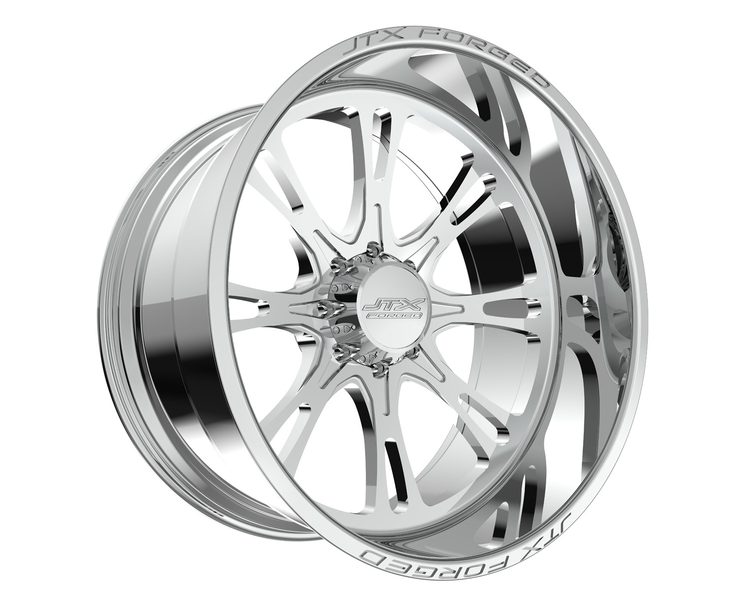 JTX Forged Concave Wheels Grip Polished 30x16 -101mm Offset