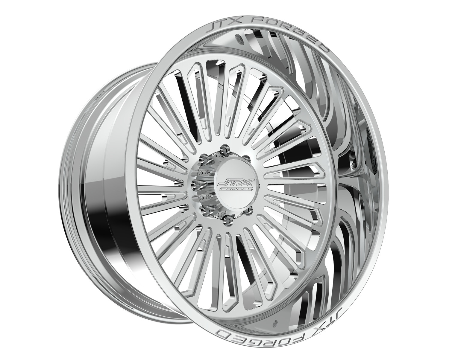 JTX Forged Concave Wheels Prime Polished 28x14 -76mm Offset