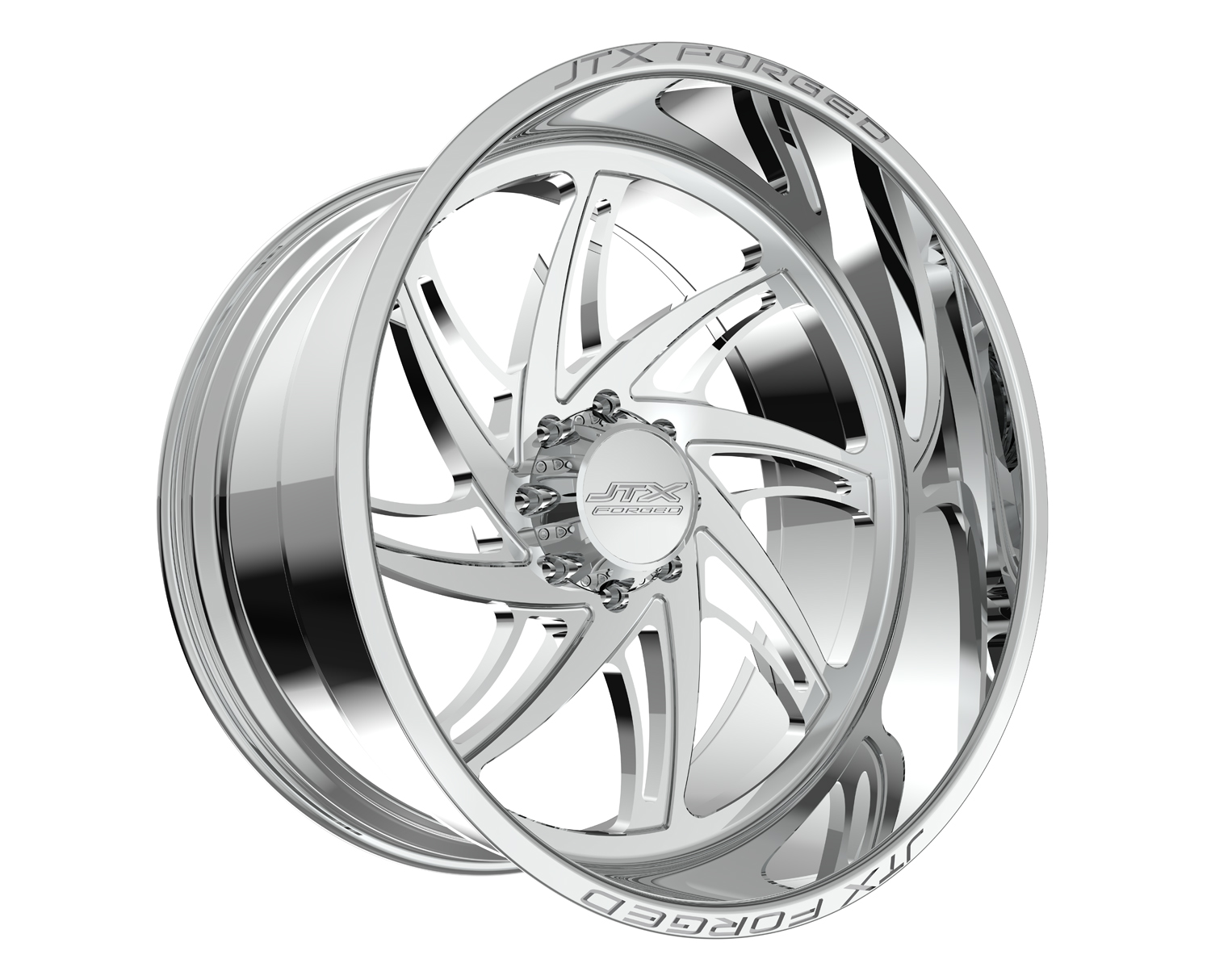 JTX Forged Concave Wheels Vex Polished 22x10 -25mm Offset