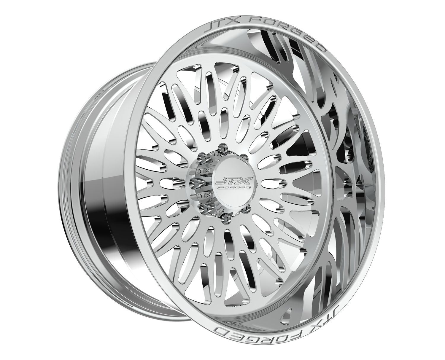 JTX Forged Concave Wheels S-201 Polished 22x10 -25mm Offset