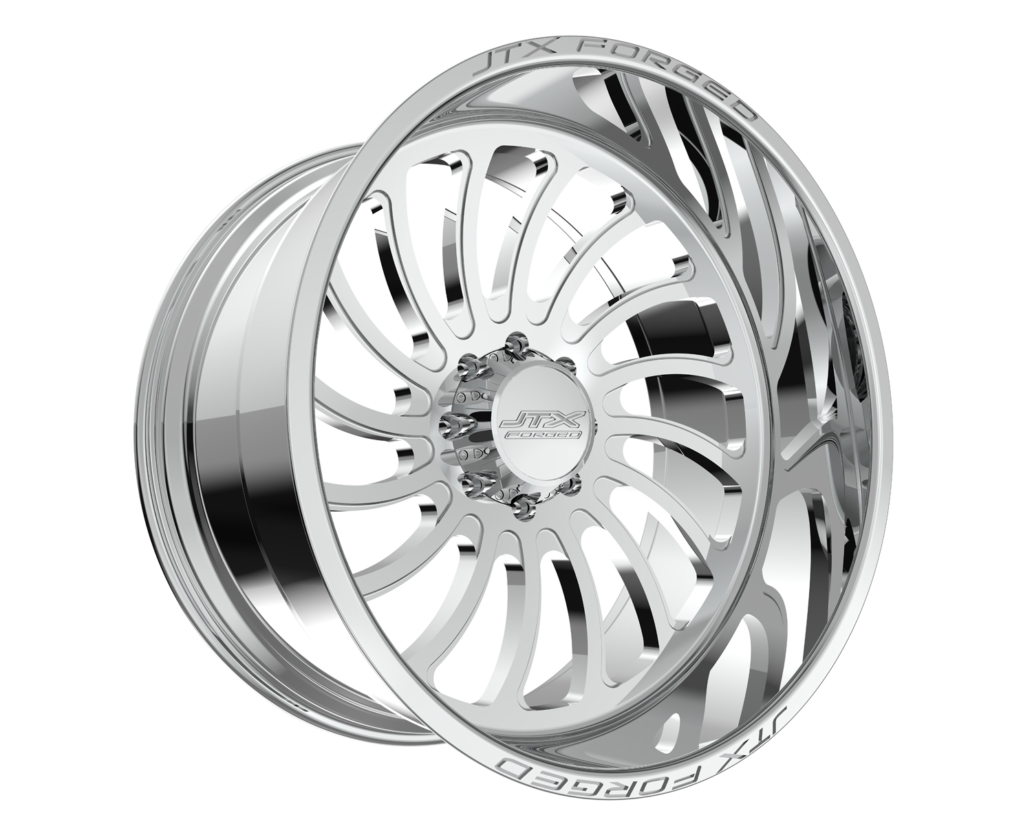 JTX Forged Concave Wheels Chamber Polished 22x10 -25mm Offset