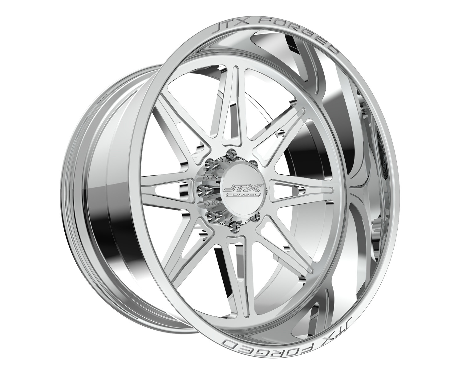 JTX Forged Concave Wheels Capo Polished 30x16 -101mm Offset