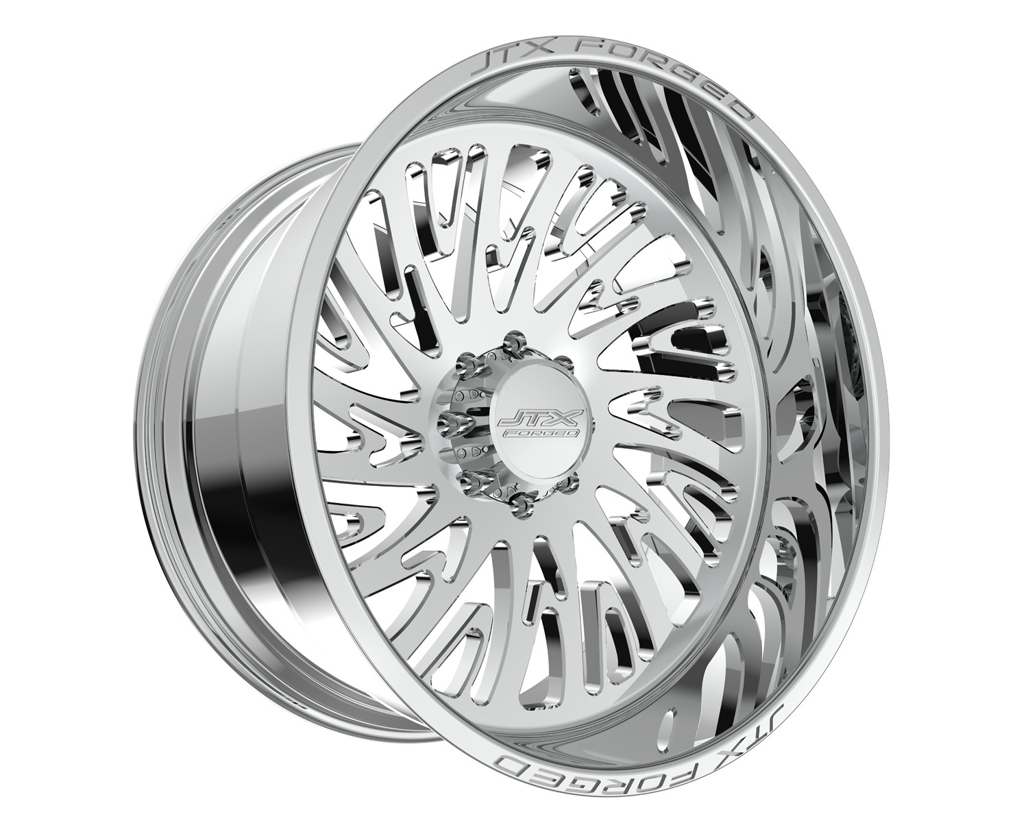 JTX Forged Concave Wheels Contra Polished 30x16 -101mm Offset