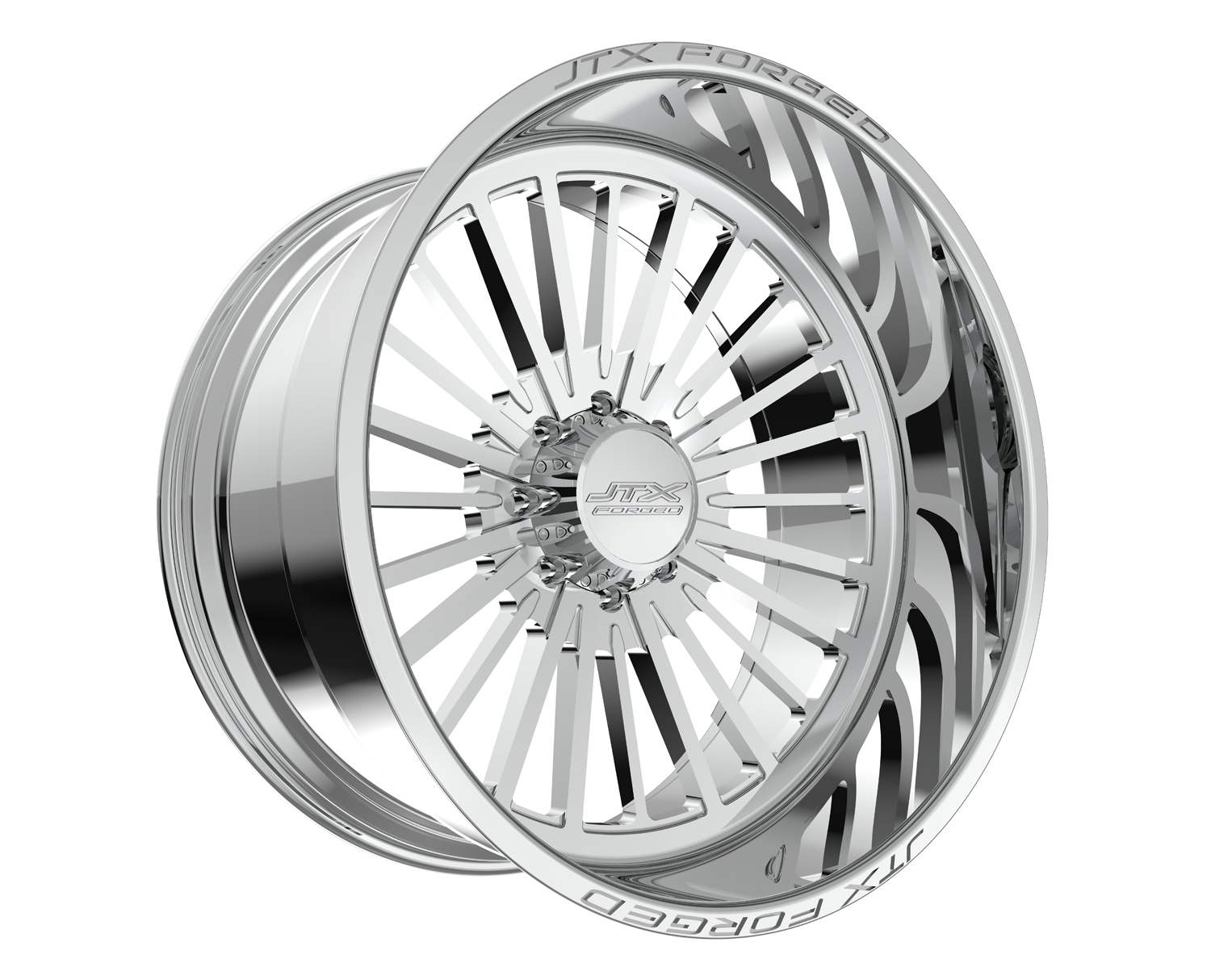 JTX Forged Concave Wheels Suppressor Polished 22x10 -25mm Offset