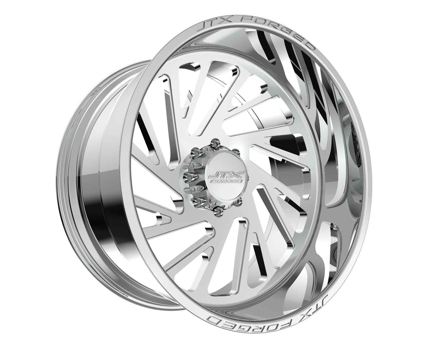 JTX Forged Concave Wheels Zone Polished 22x10 -25mm Offset
