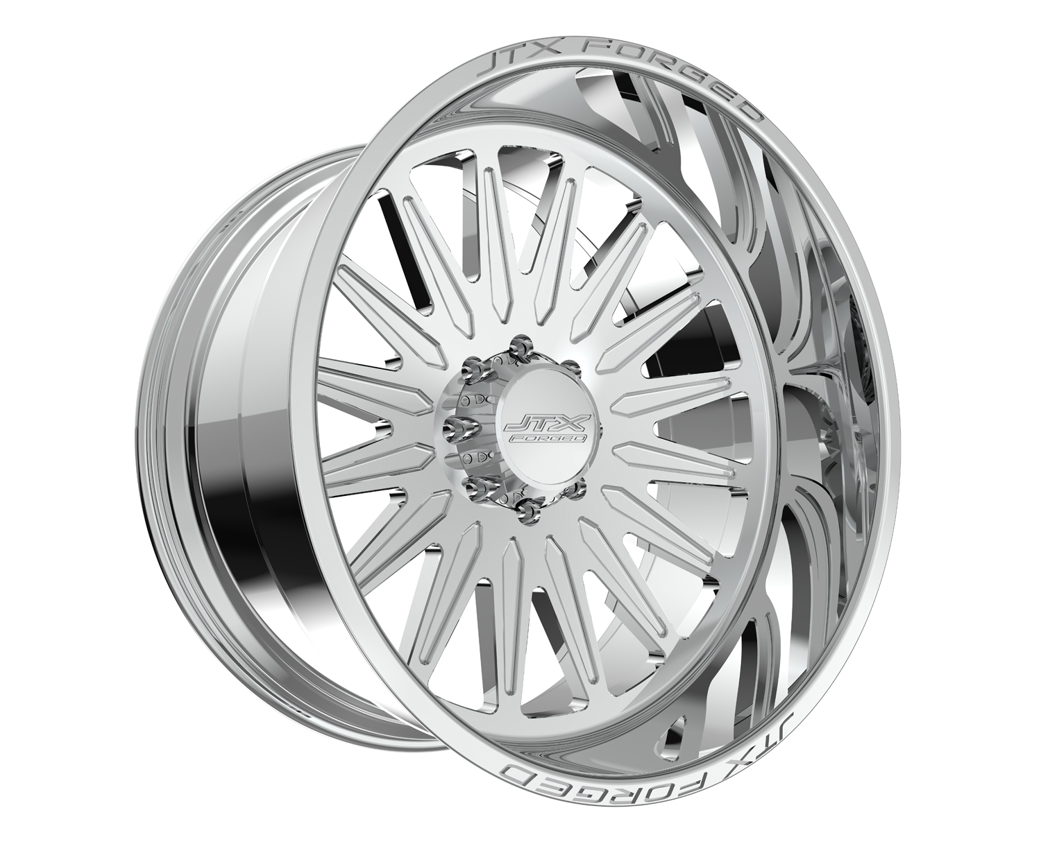 JTX Forged Concave Wheels Schizo Polished 22x10 -25mm Offset