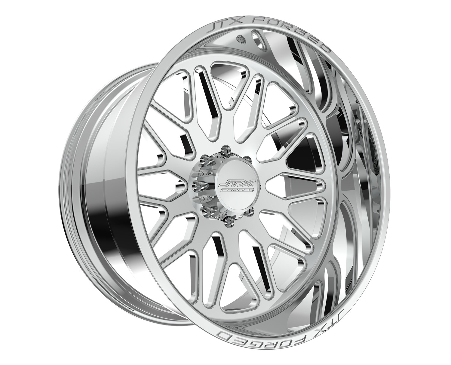 JTX Forged Concave Wheels Pronto Polished 30x16 -101mm Offset
