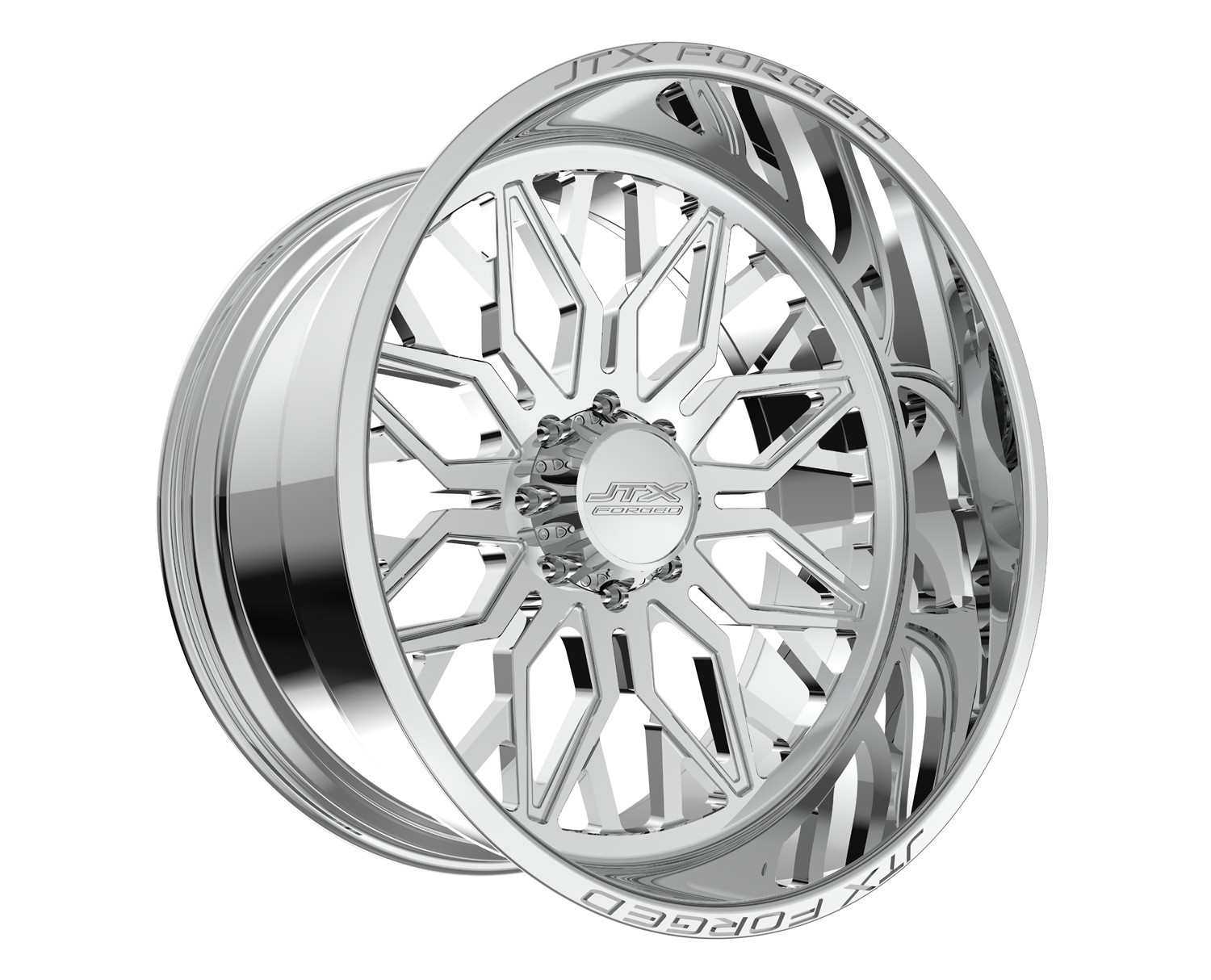JTX Forged Concave Wheels Paradigm Polished 28x14 -76mm Offset