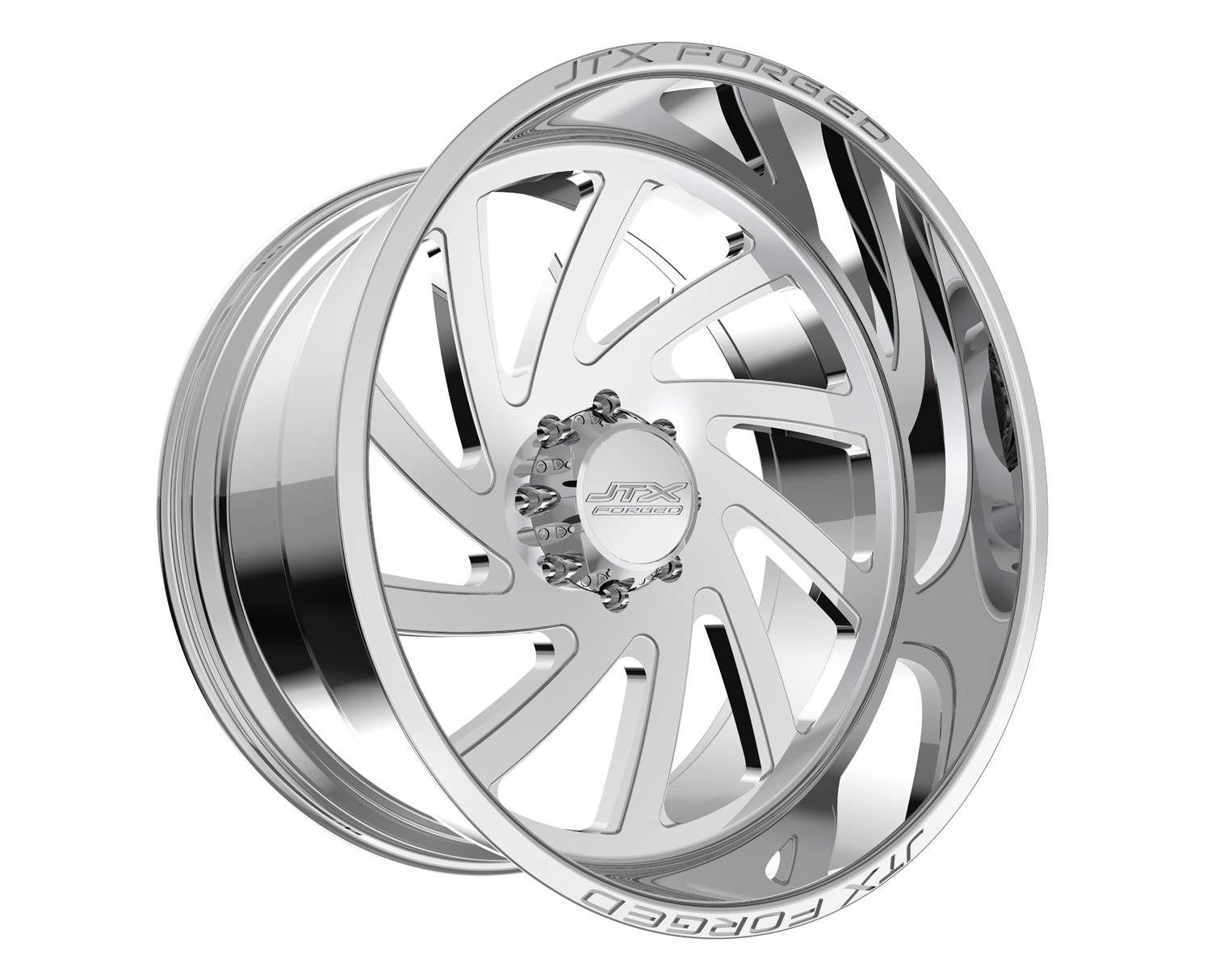 JTX Forged Concave Wheels Carbine Polished 22x10 -25mm Offset