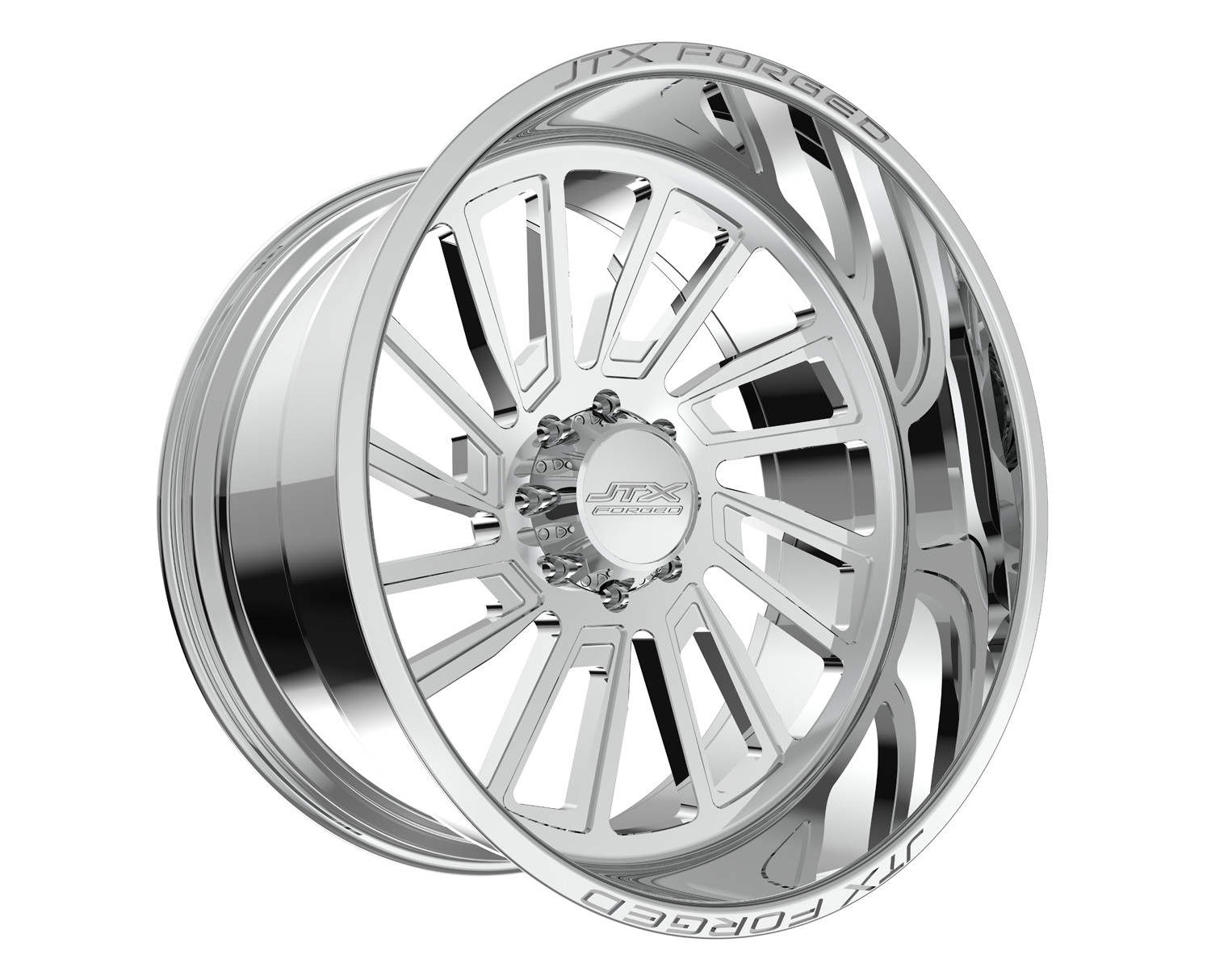 JTX Forged Concave Wheels Summit Polished 28x14 -76mm Offset