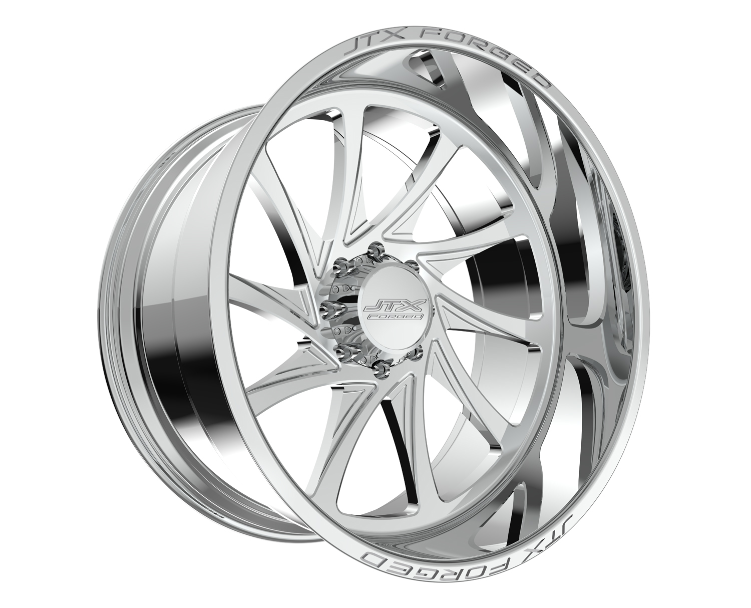 JTX Forged Concave Wheels Sublime Polished 22x10 -25mm Offset
