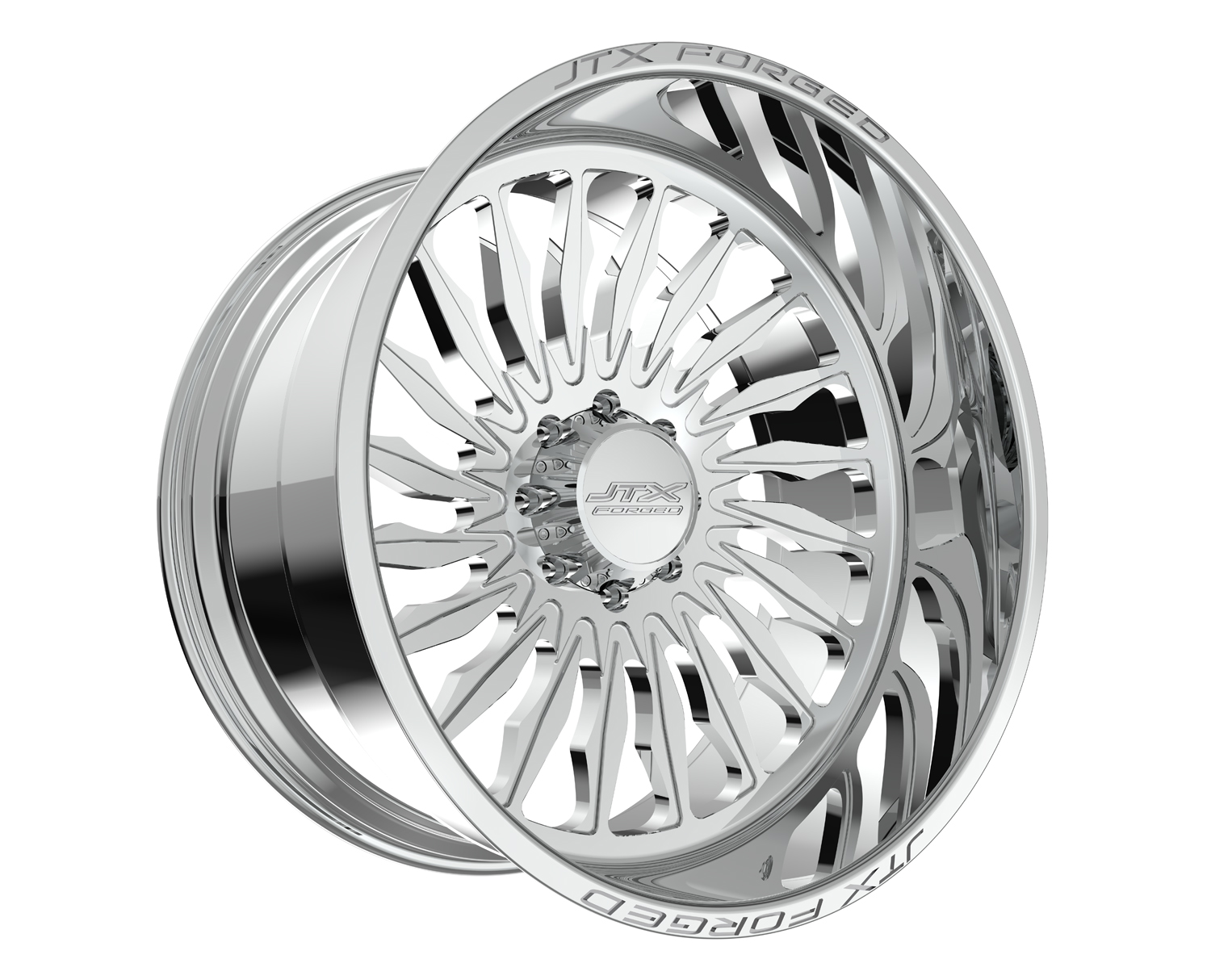 JTX Forged Concave Wheels Czar Polished 22x10 -25mm Offset