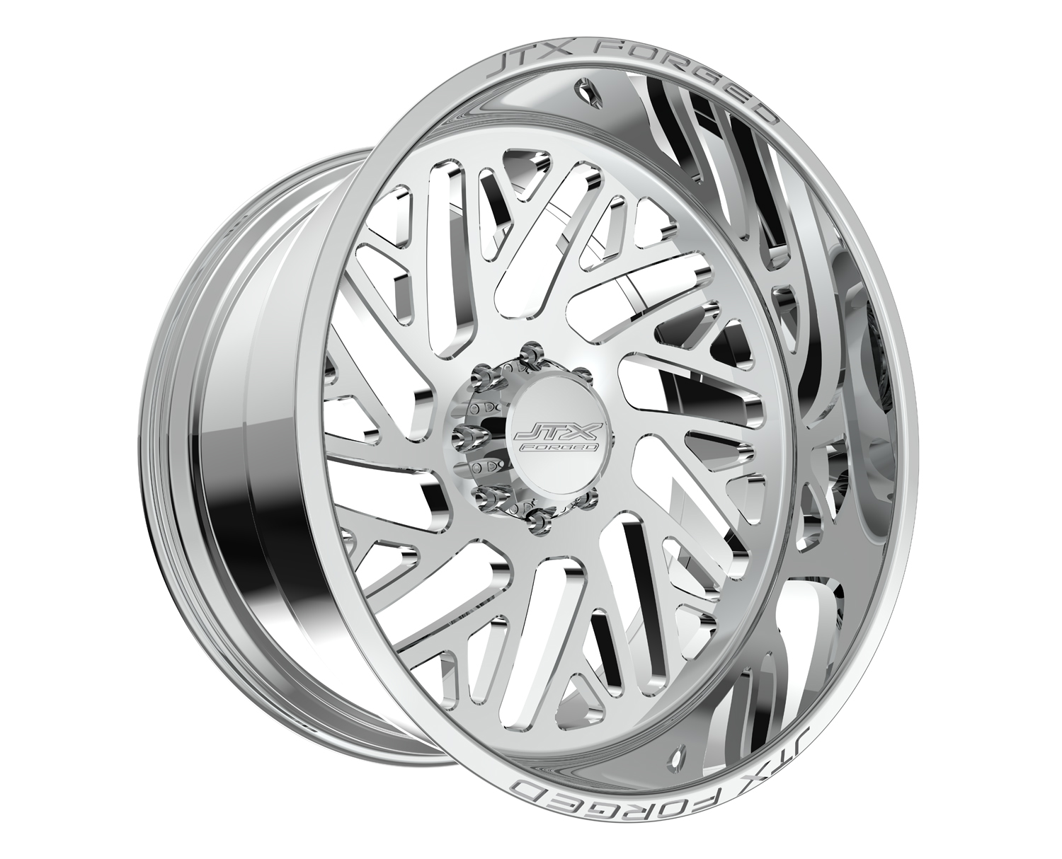 JTX Forged Concave Wheels Game Polished 22x10 -25mm Offset