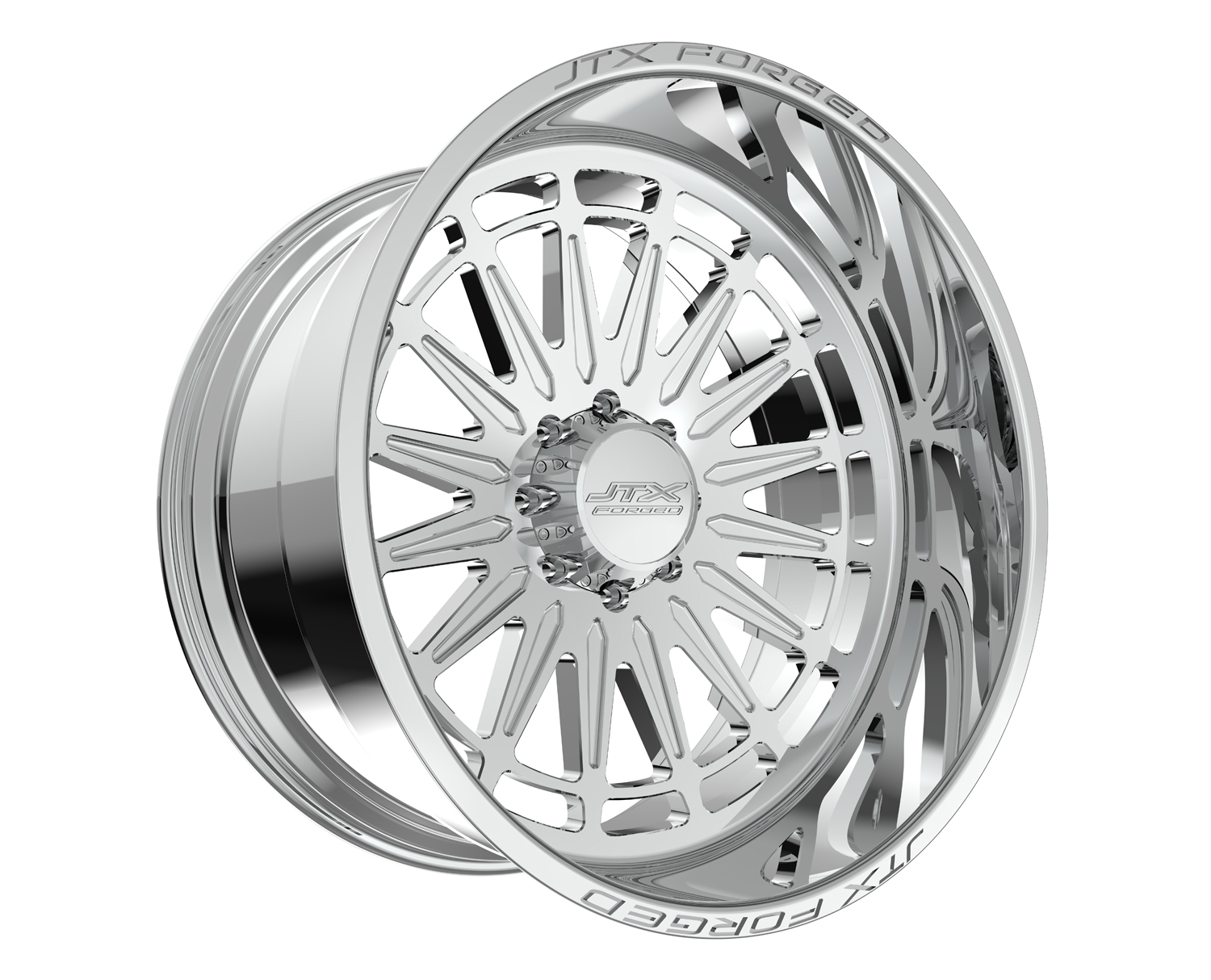 JTX Forged Concave Wheels Schizo MAX Polished 22x10 -25mm Offset