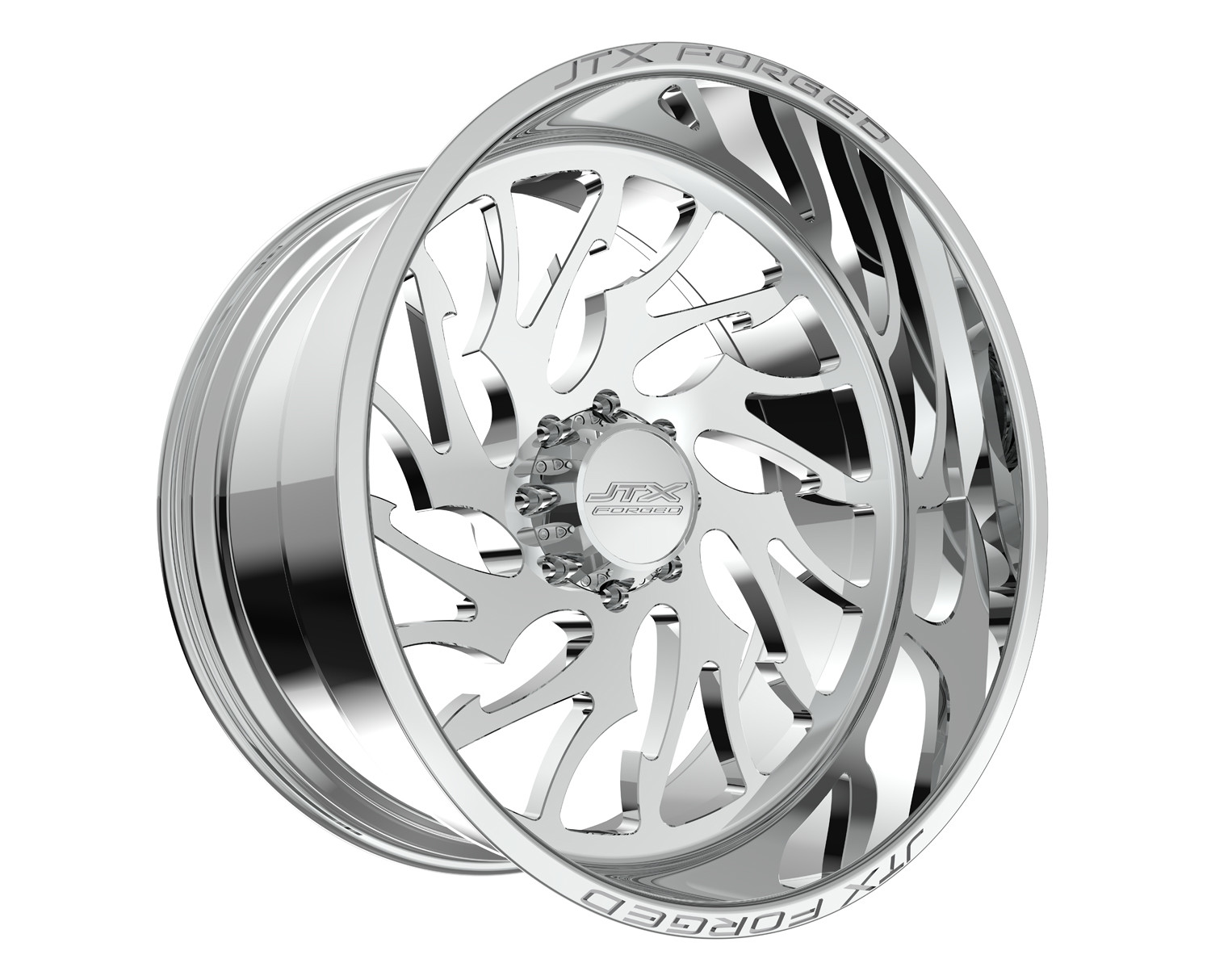 JTX Forged Concave Wheels Cadaver Polished 30x16 -101mm Offset