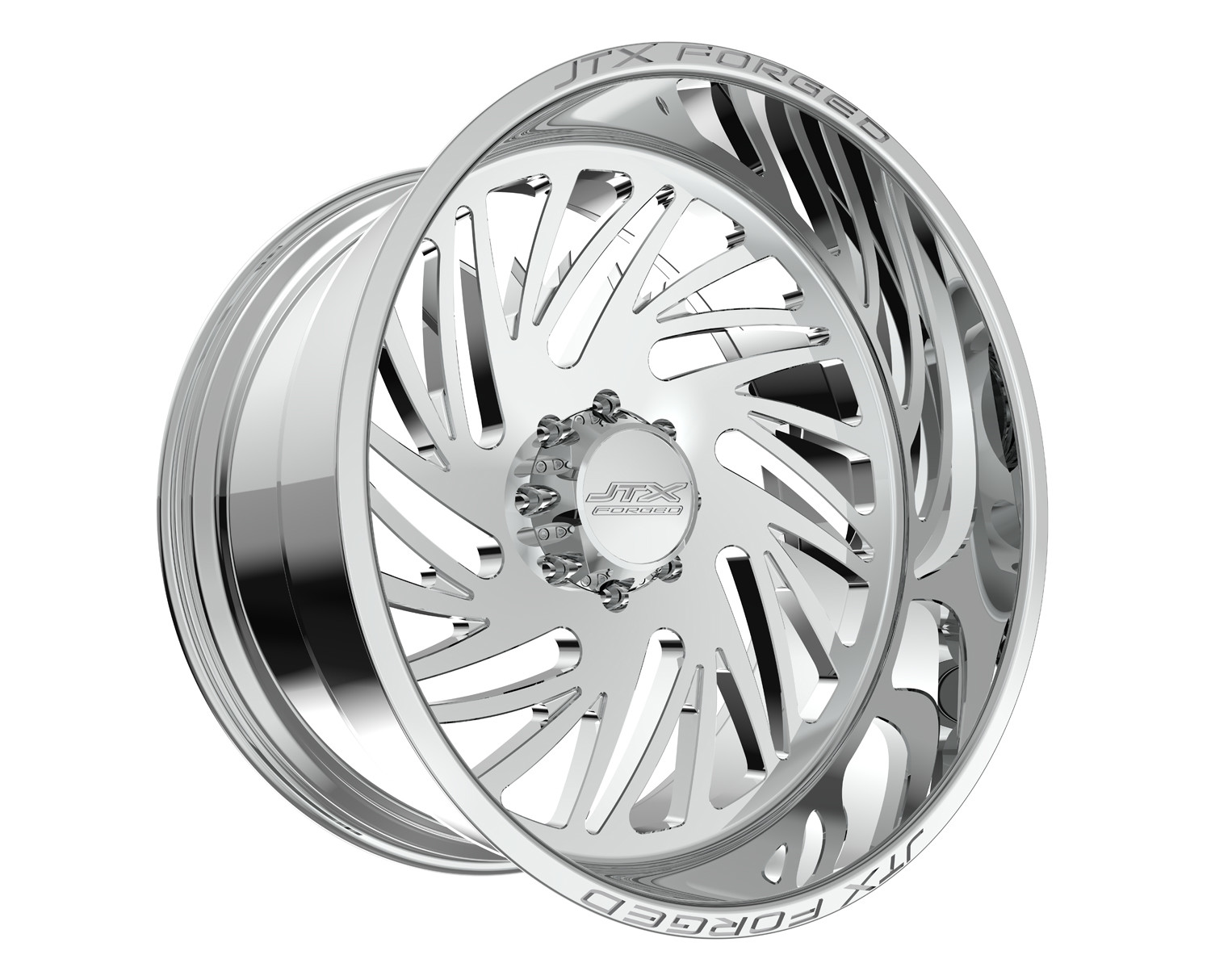JTX Forged Concave Wheels Capital Polished 30x16 -101mm Offset
