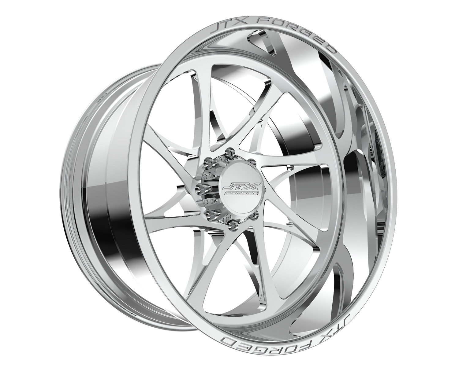 JTX Forged Concave Wheels S-202 Polished 22x10 -25mm Offset