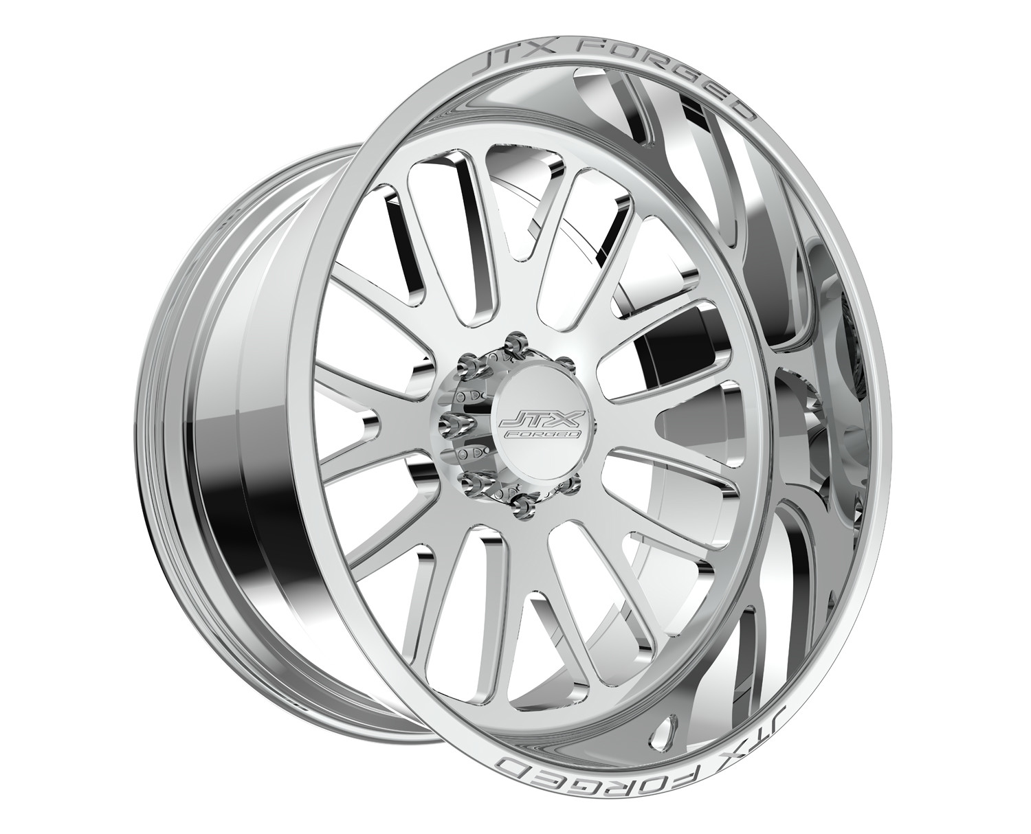 JTX Forged Concave Wheels Savage Polished 30x16 -101mm Offset