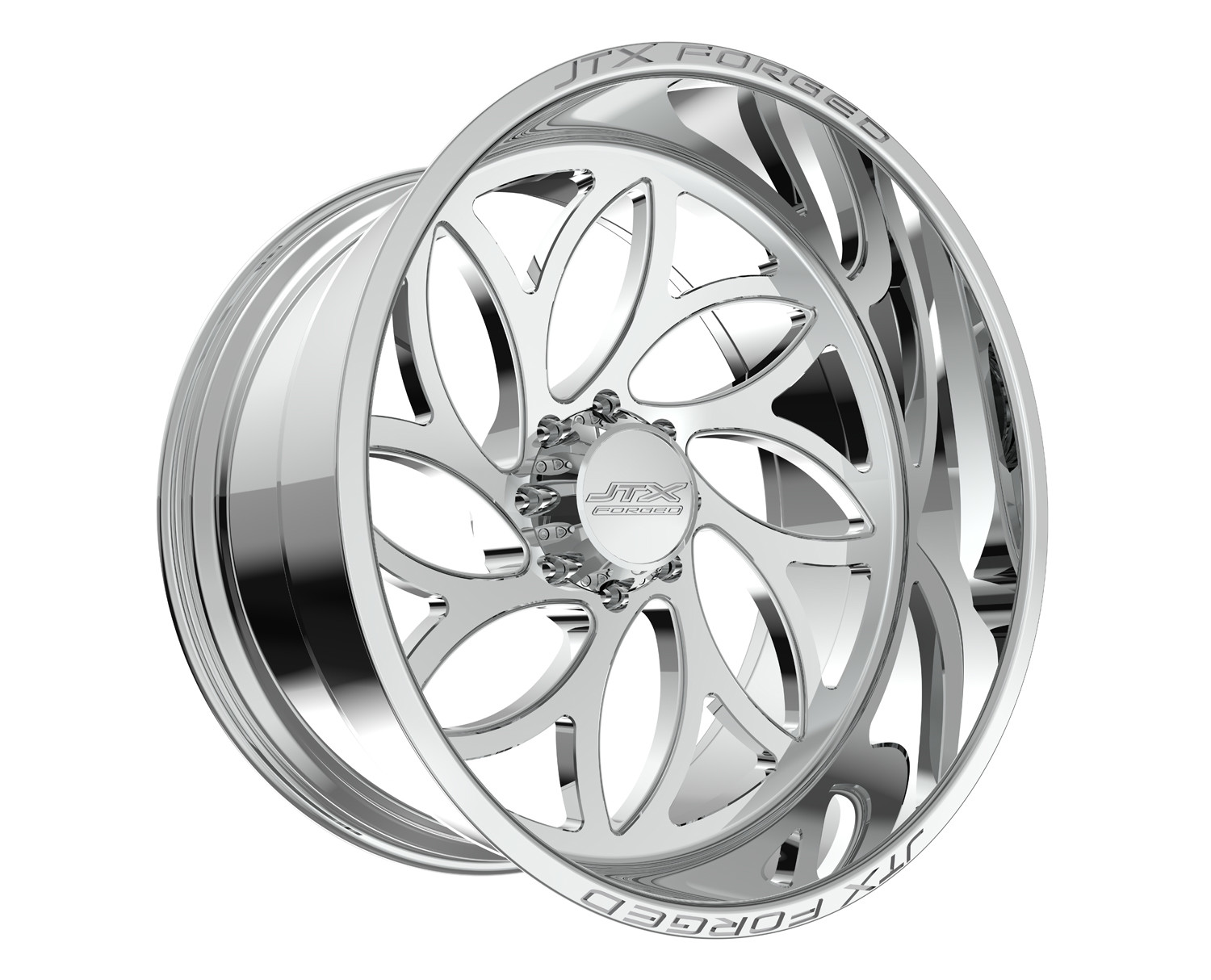 JTX Forged Concave Wheels Savant Polished 30x16 -101mm Offset