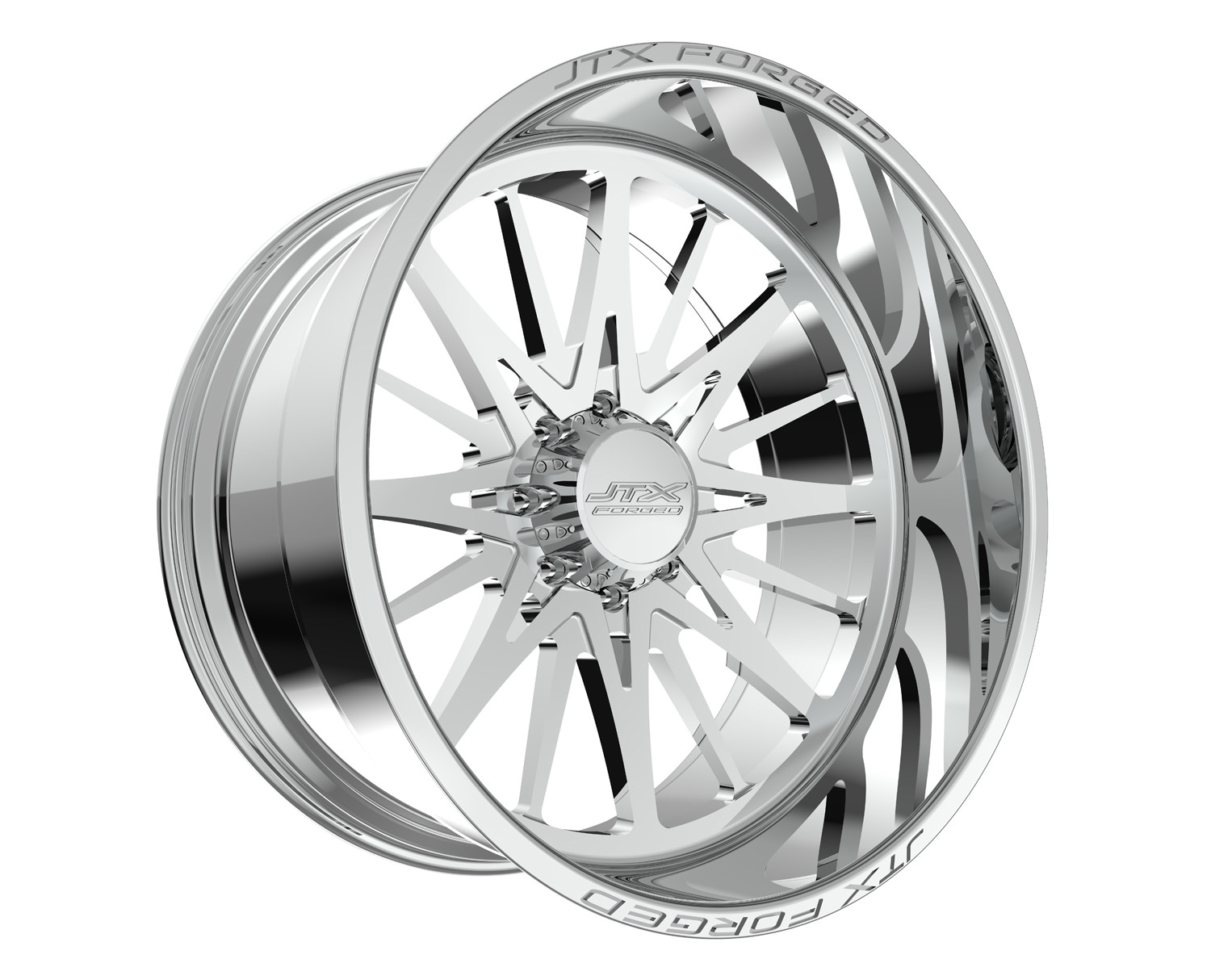 JTX Forged Concave Wheels Commander Polished 30x16 -101mm Offset