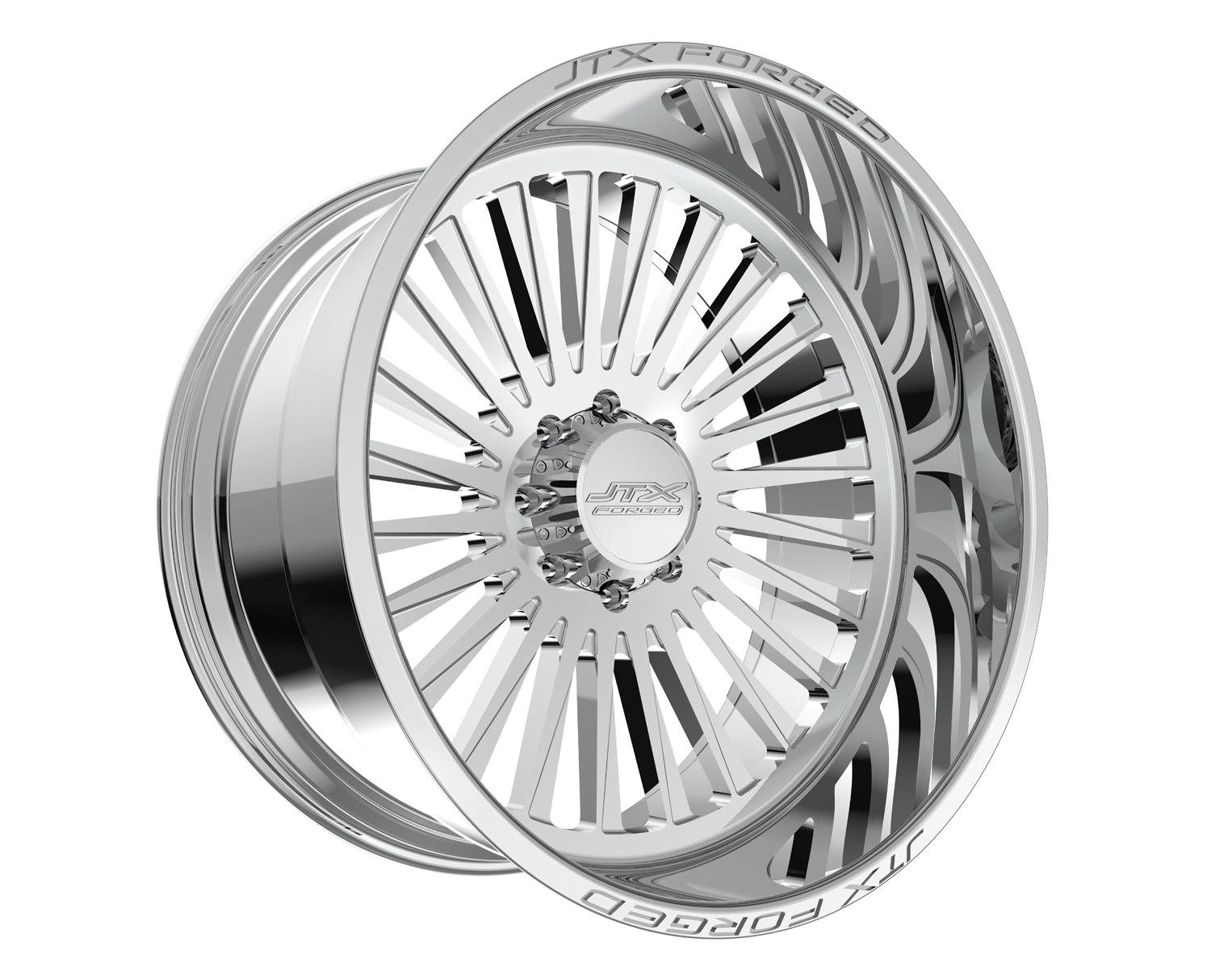 JTX Forged Concave Wheels Stiletto Polished 22x10 -25mm Offset