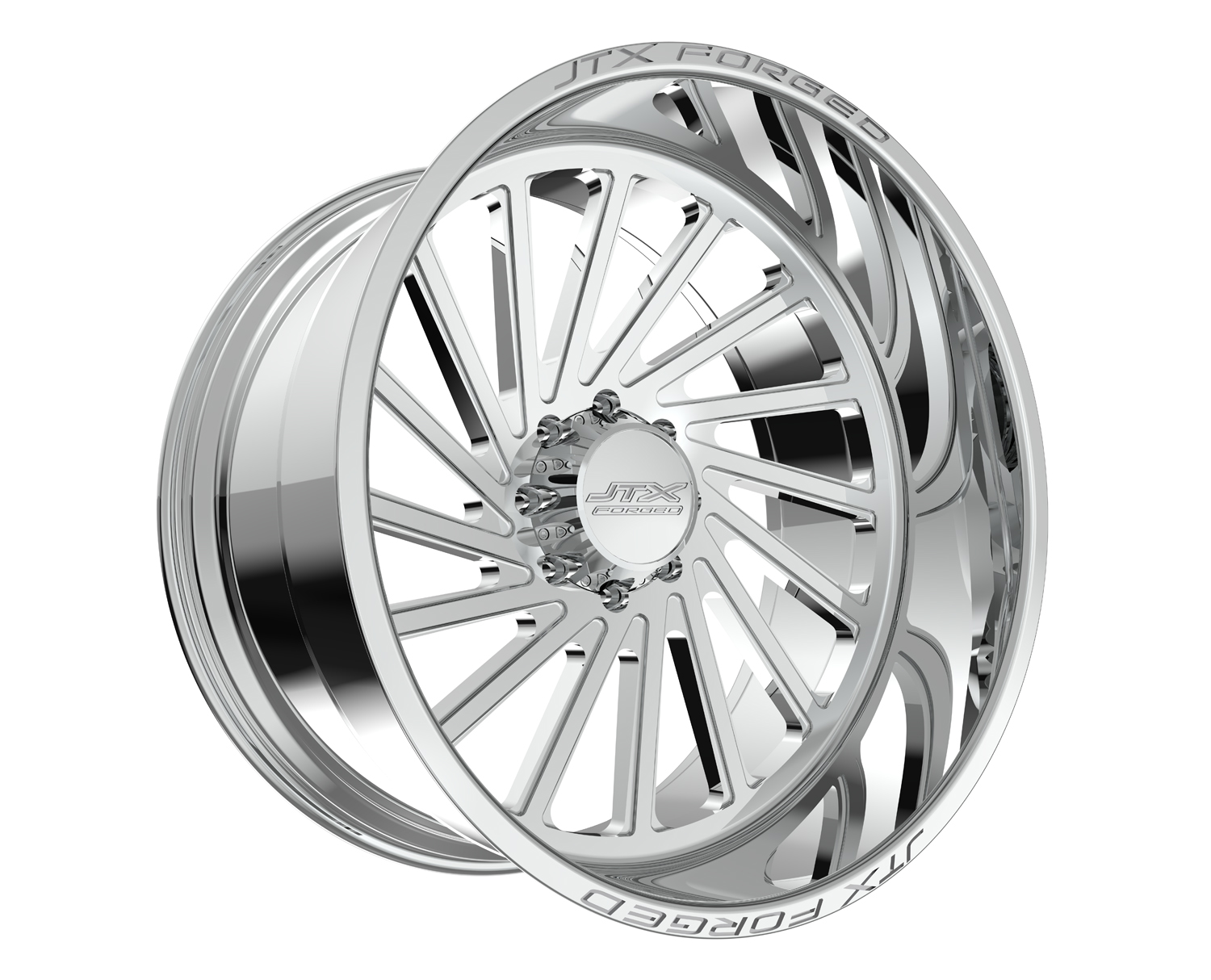 JTX Forged Concave Wheels Credo Polished 22x10 -25mm Offset