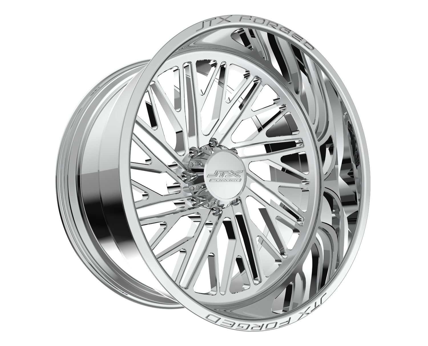 JTX Forged Concave Wheels S-204 Polished 28x14 -76mm Offset
