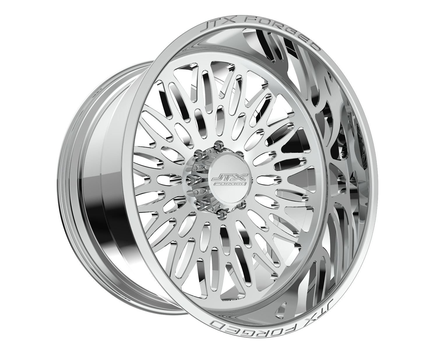 JTX Forged Concave Wheels S-201 Polished 30x16 -101mm Offset