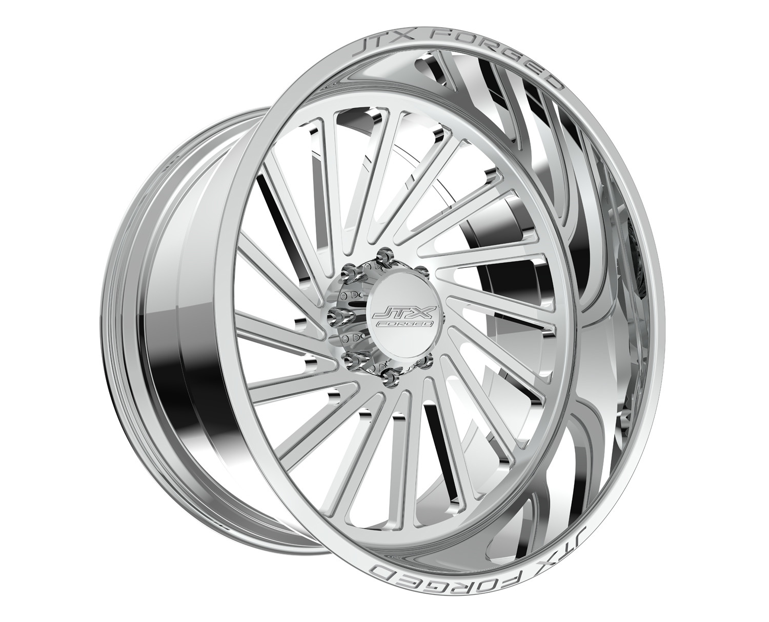JTX Forged Concave Wheels Credo Polished 30x16 -101mm Offset