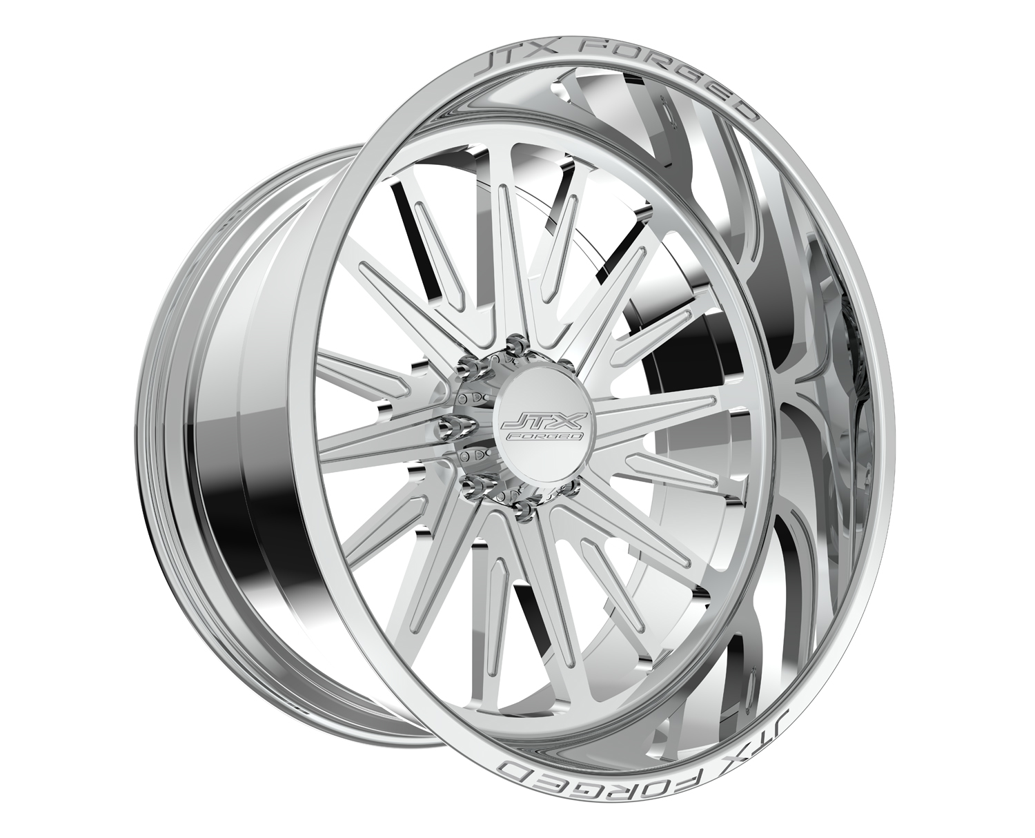 JTX Forged Concave Wheels Chrono Polished 22x10 -25mm Offset