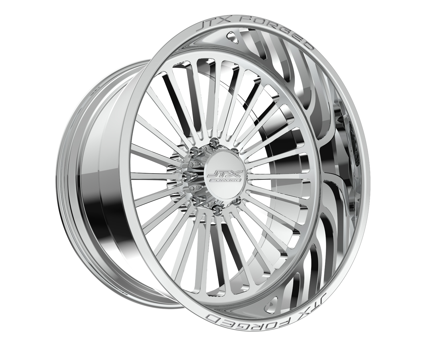 JTX Forged Concave Wheels S-203 Polished 22x10 -25mm Offset