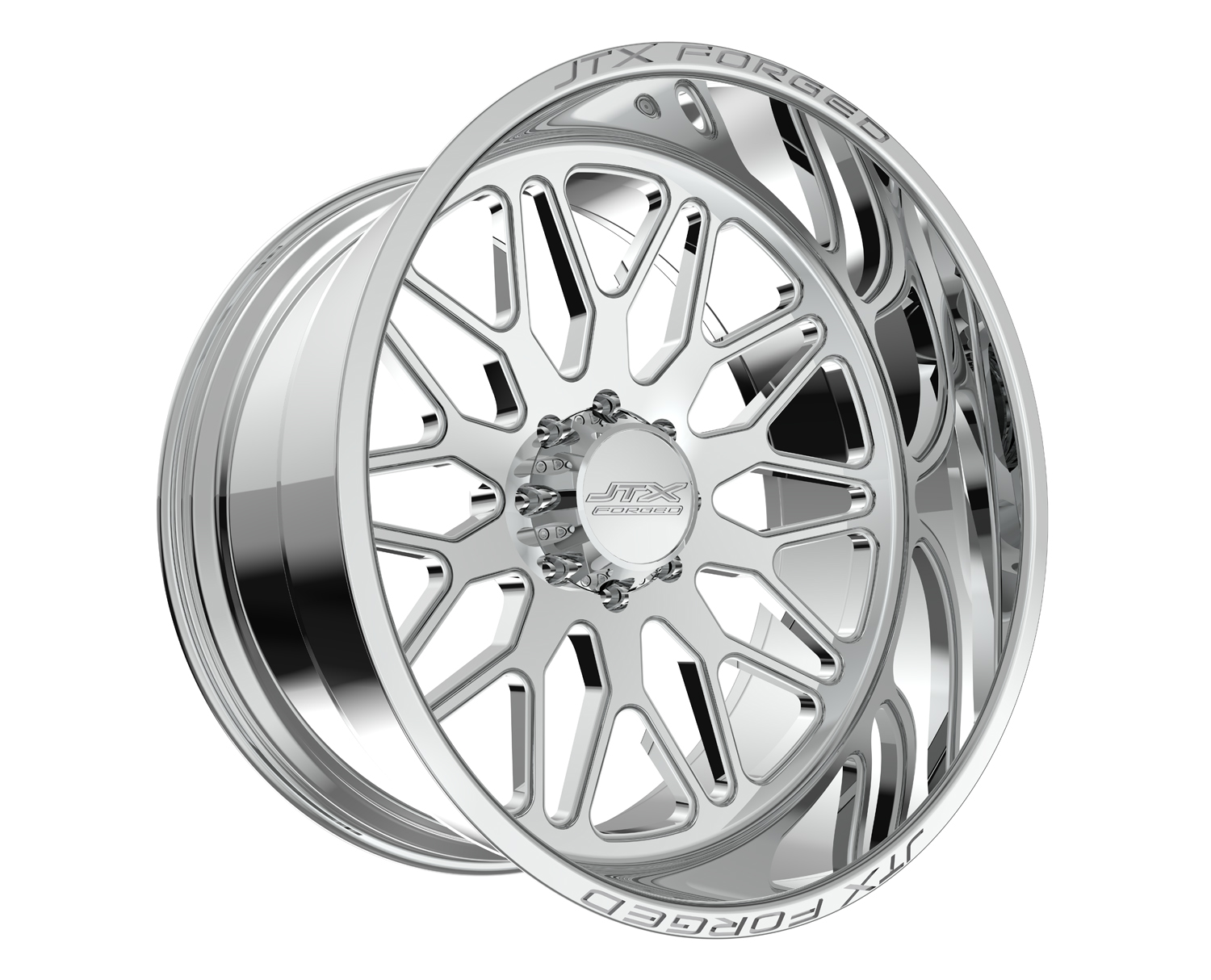 JTX Forged Concave Wheels Pronto Polished 22x10 -25mm Offset