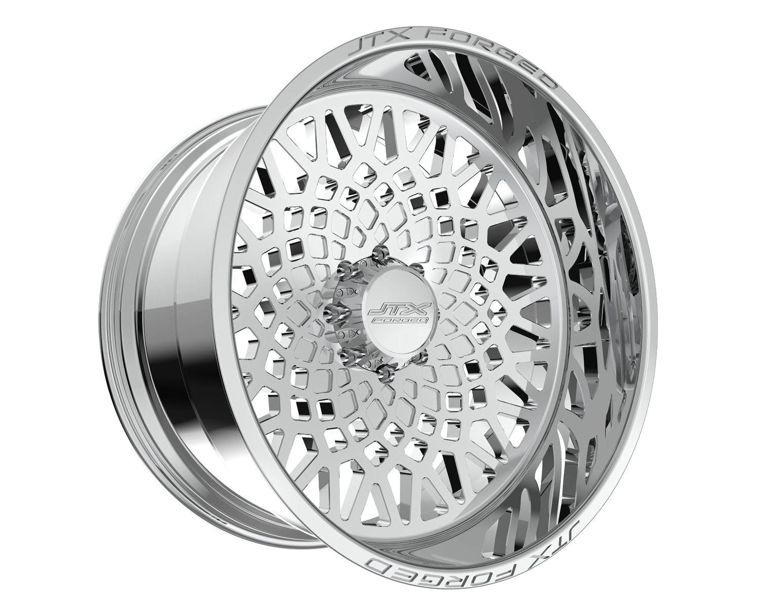 JTX Forged Concave Wheels Infidel Polished 22x10 -25mm Offset