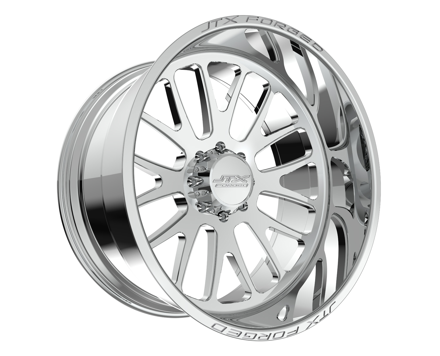 JTX Forged Concave Wheels Savage Polished 22x10 -25mm Offset