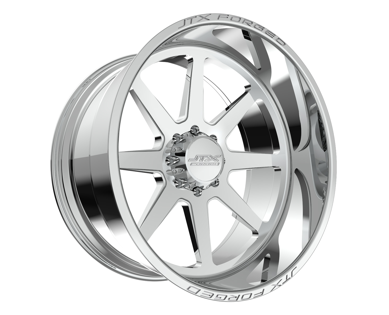 JTX Forged Concave Wheels Dime Polished 22x10 -25mm Offset