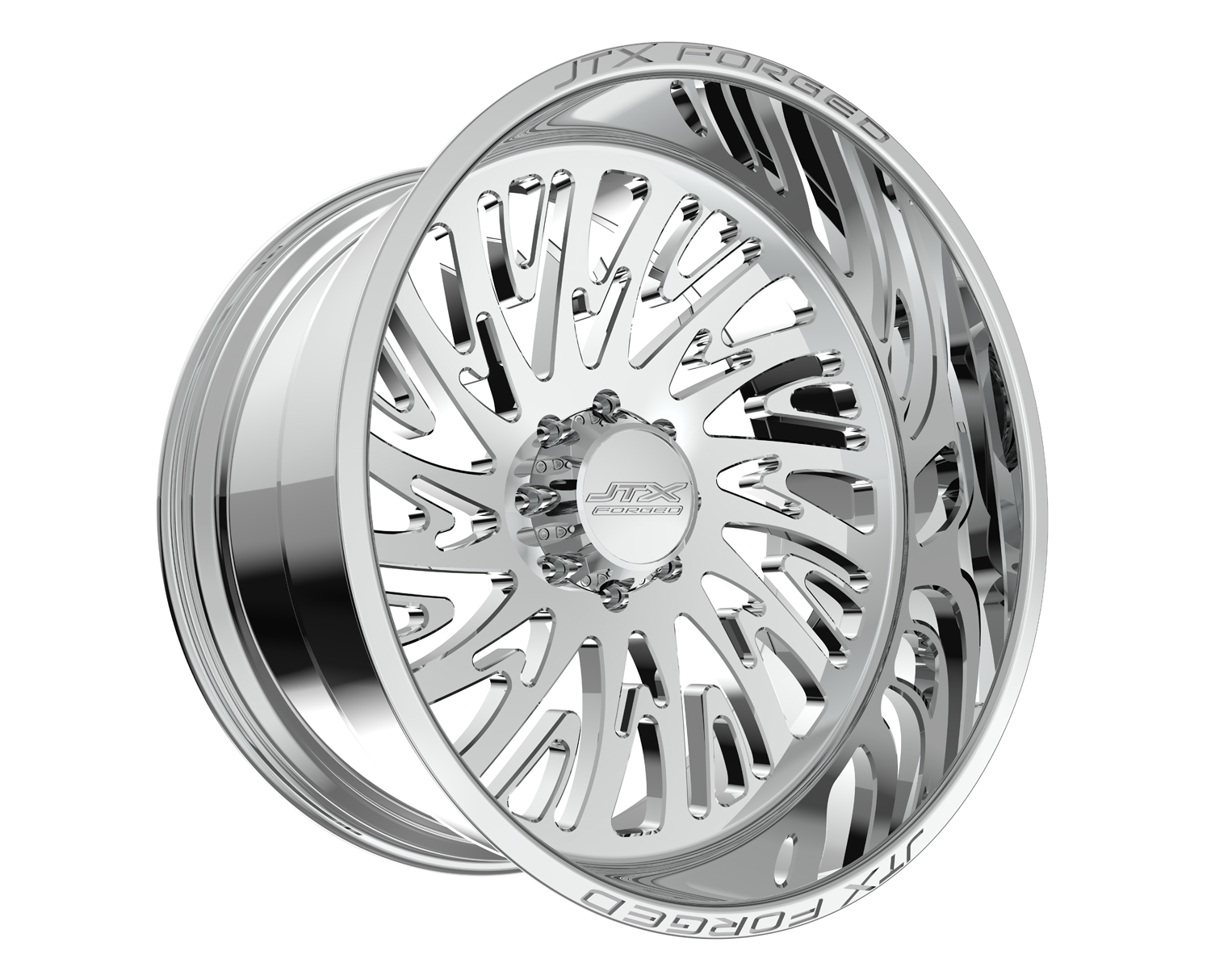 JTX Forged Concave Wheels Contra Polished 22x10 -25mm Offset