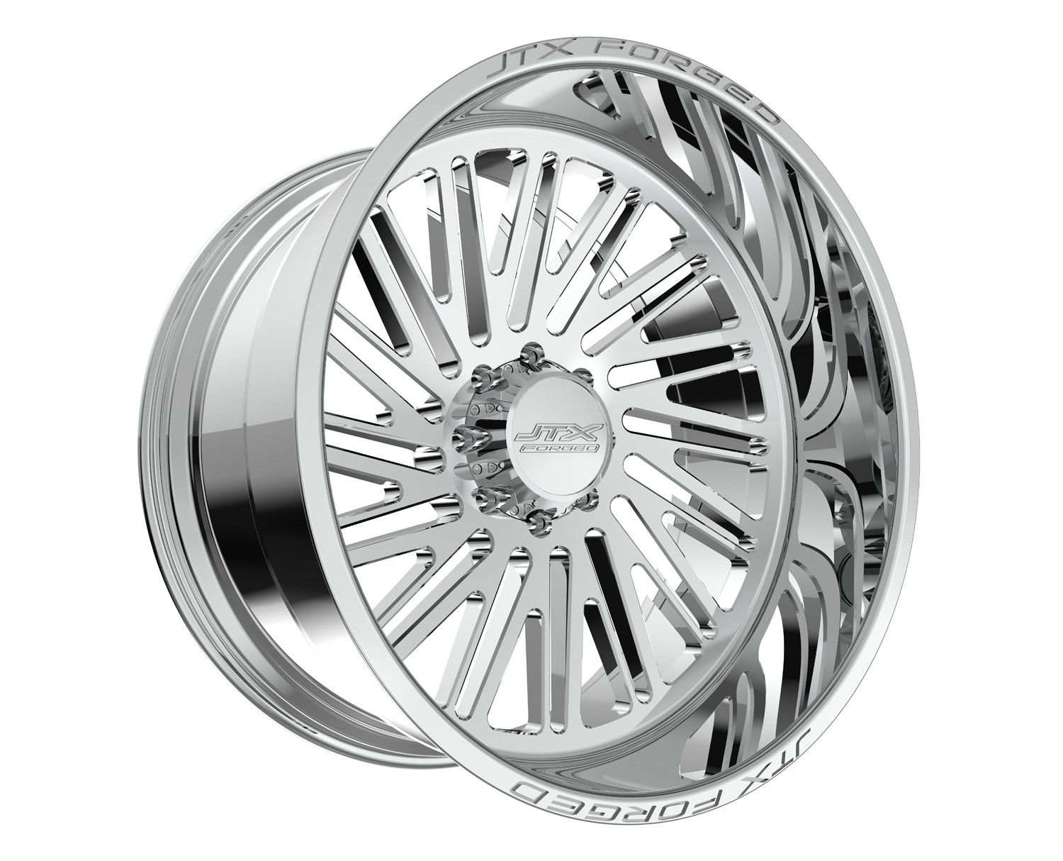 JTX Forged Concave Wheels Mortal Polished 30x16 -101mm Offset