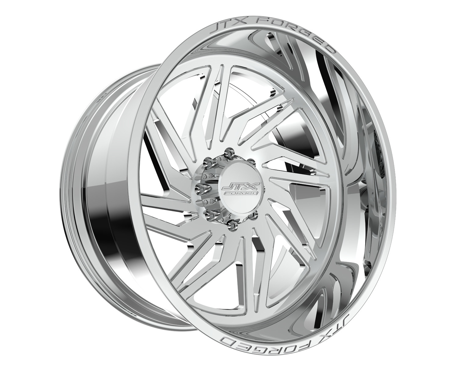JTX Forged Concave Wheels Rupture Polished 30x16 -101mm Offset