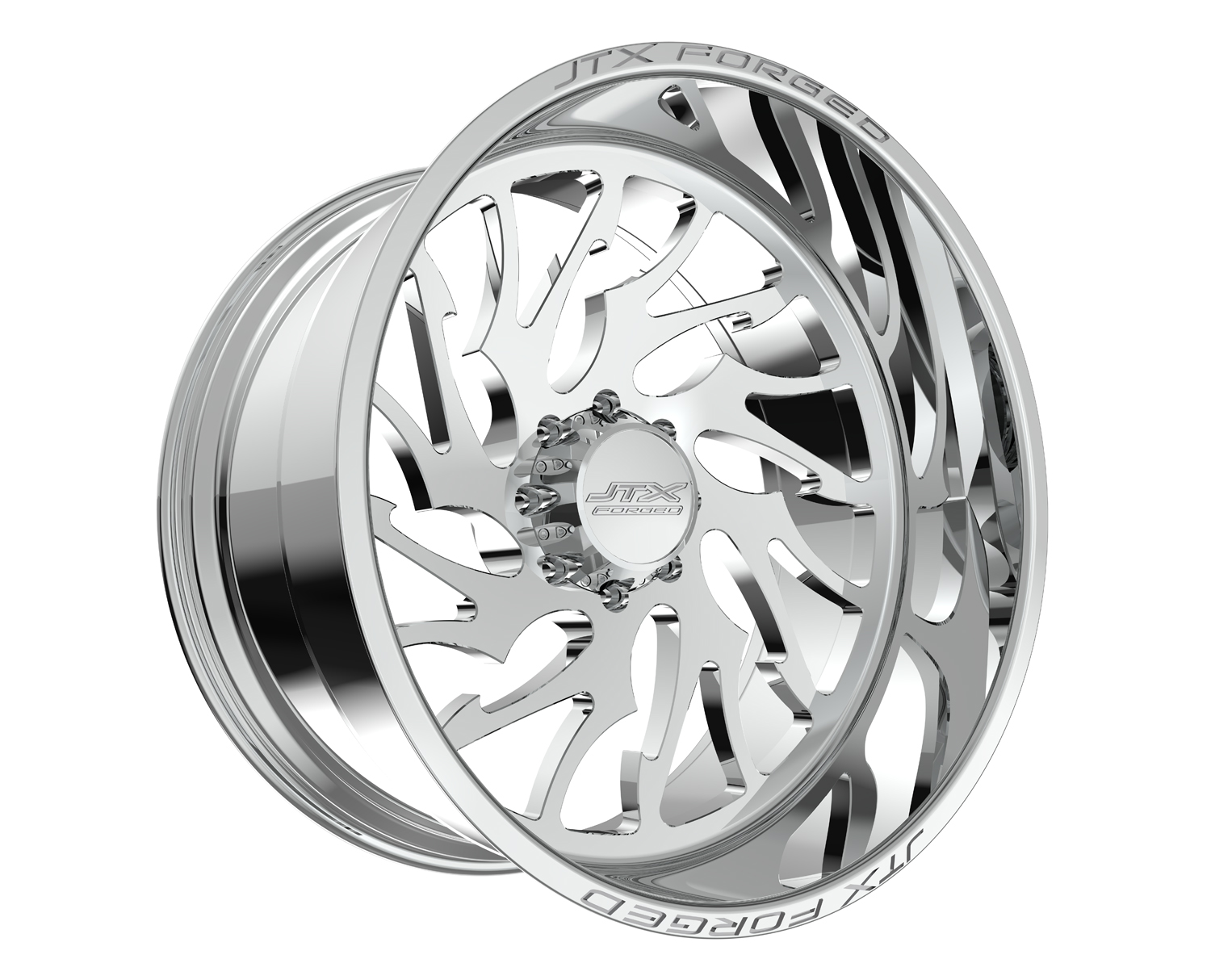 JTX Forged Concave Wheels Cadaver Polished 22x10 -25mm Offset