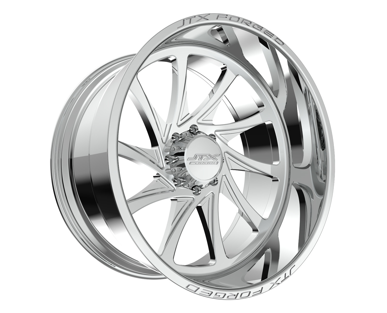 JTX Forged Concave Wheels Sublime Polished 30x16 -101mm Offset