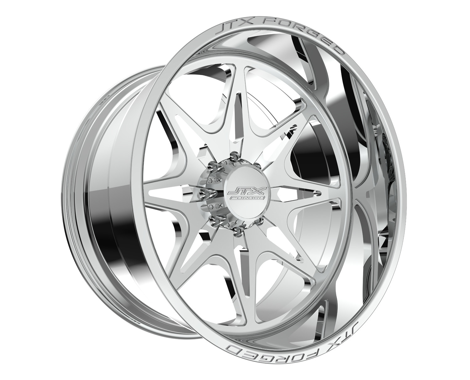 JTX Forged Concave Wheels Manifest Polished 30x16 -101mm Offset