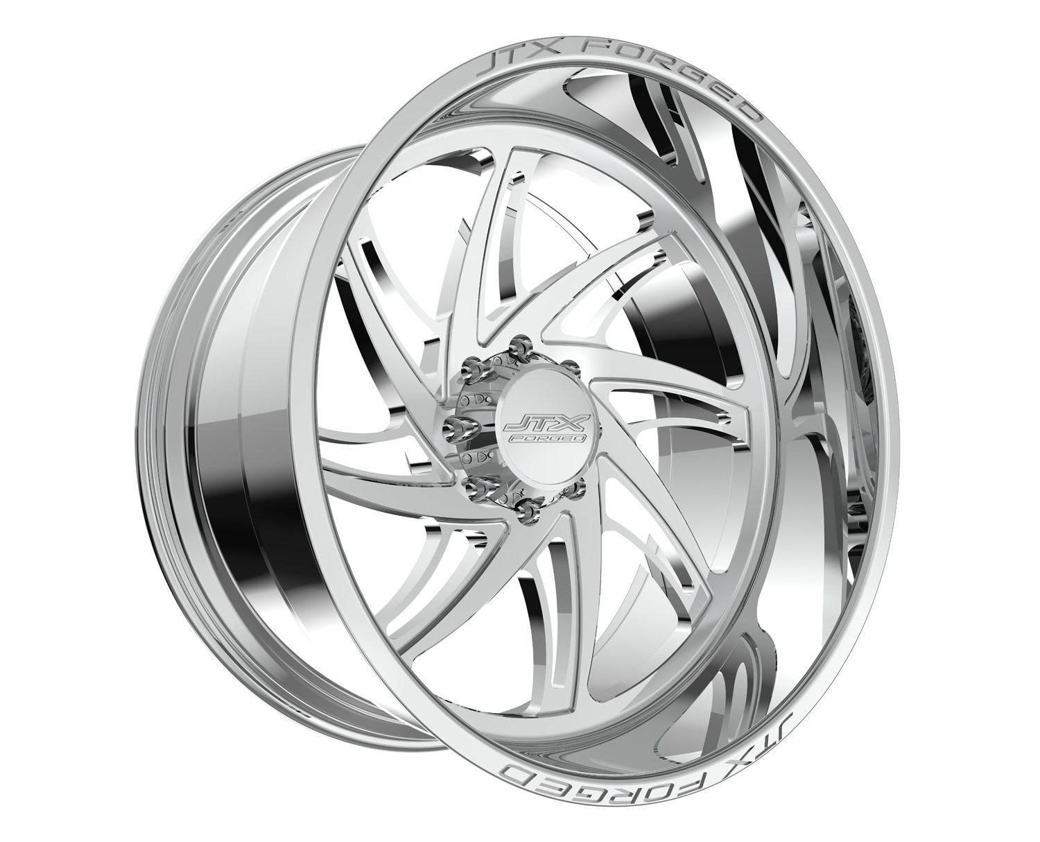 JTX Forged Concave Wheels Vex Polished 28x14 -76mm Offset