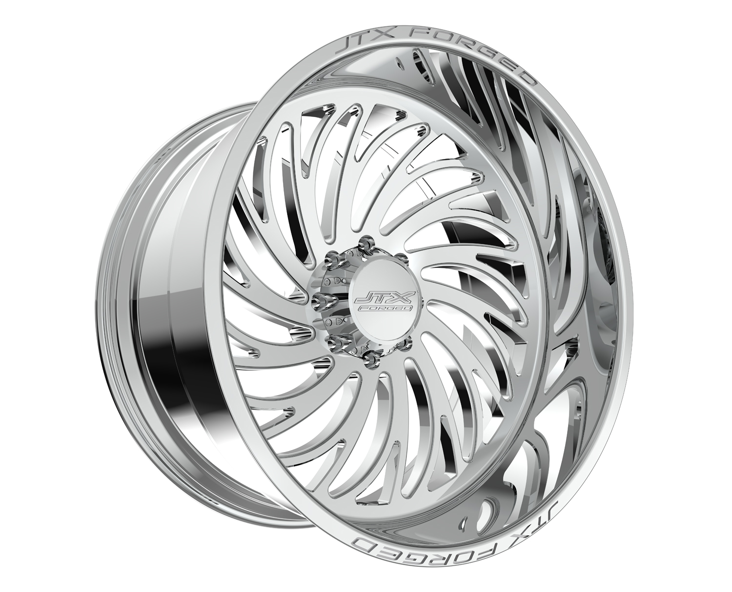 JTX Forged Concave Wheels S-205 Polished 22x10 -25mm Offset