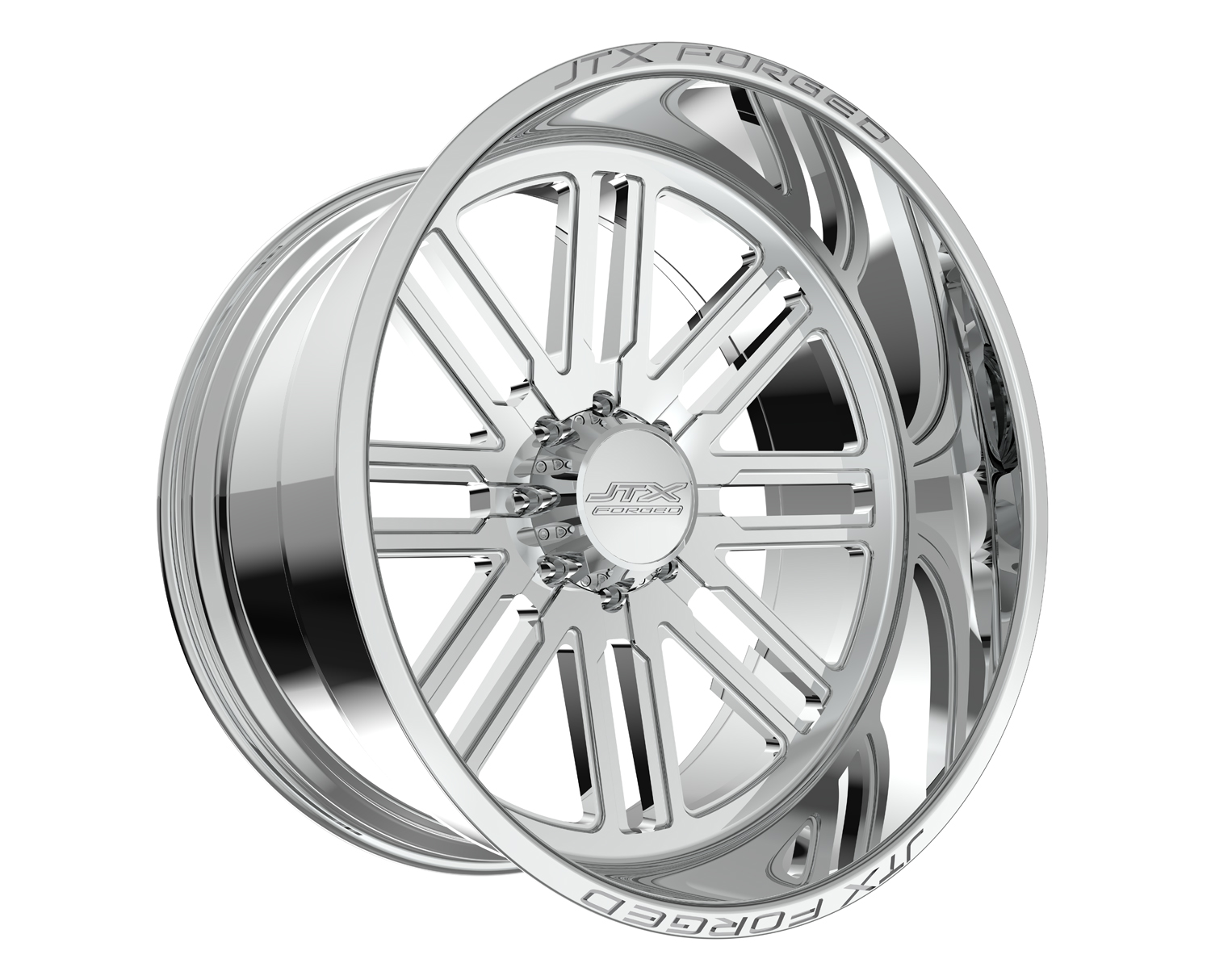 JTX Forged Concave Wheels Icon Polished 22x10 -25mm Offset
