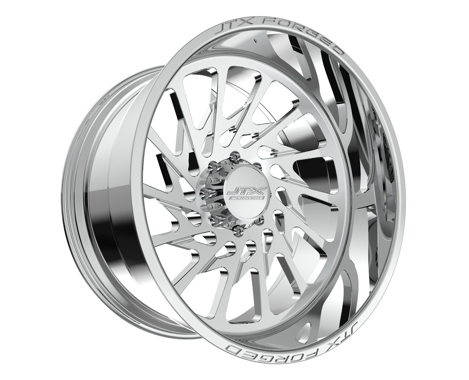JTX Forged Concave Wheels Psycho Polished 22x10 -25mm Offset