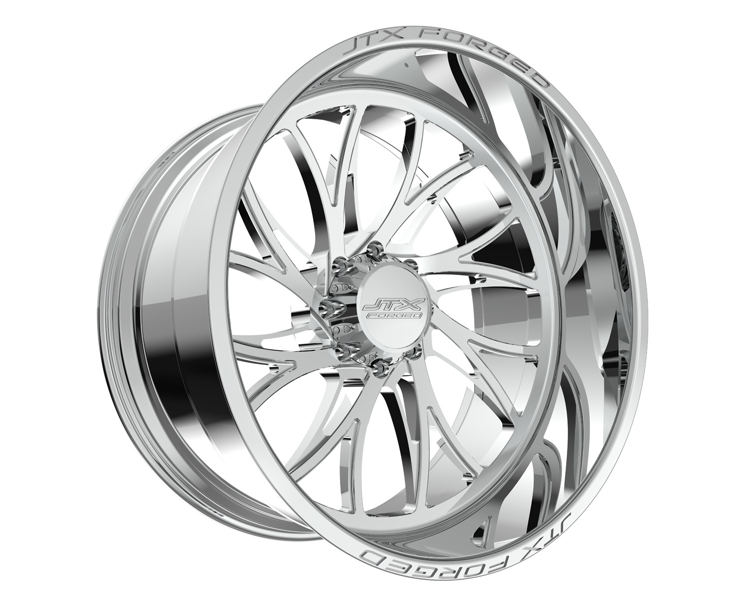 JTX Forged Concave Wheels S-200 Polished 28x14 -76mm Offset
