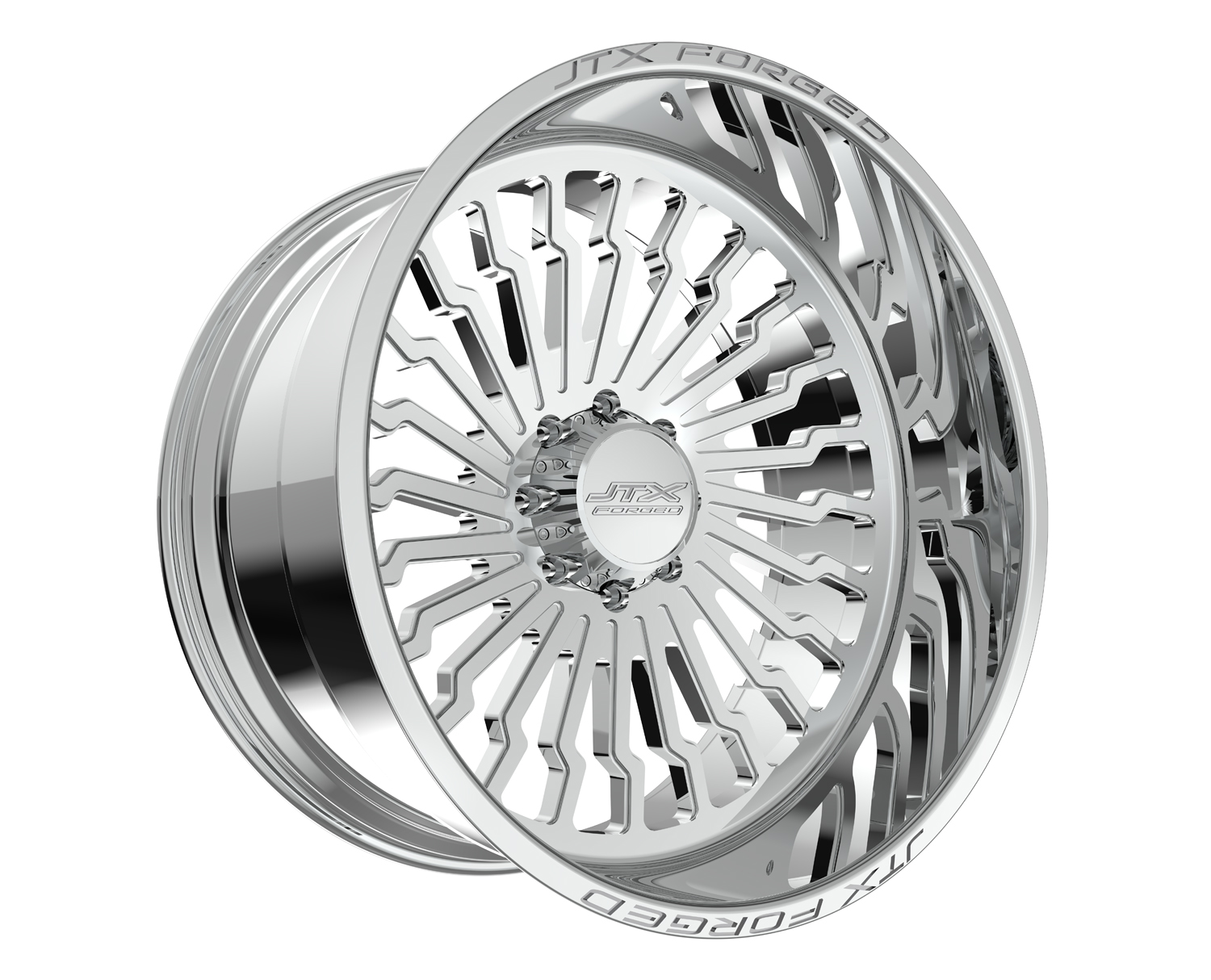JTX Forged Concave Wheels Culprit Polished 22x10 -25mm Offset